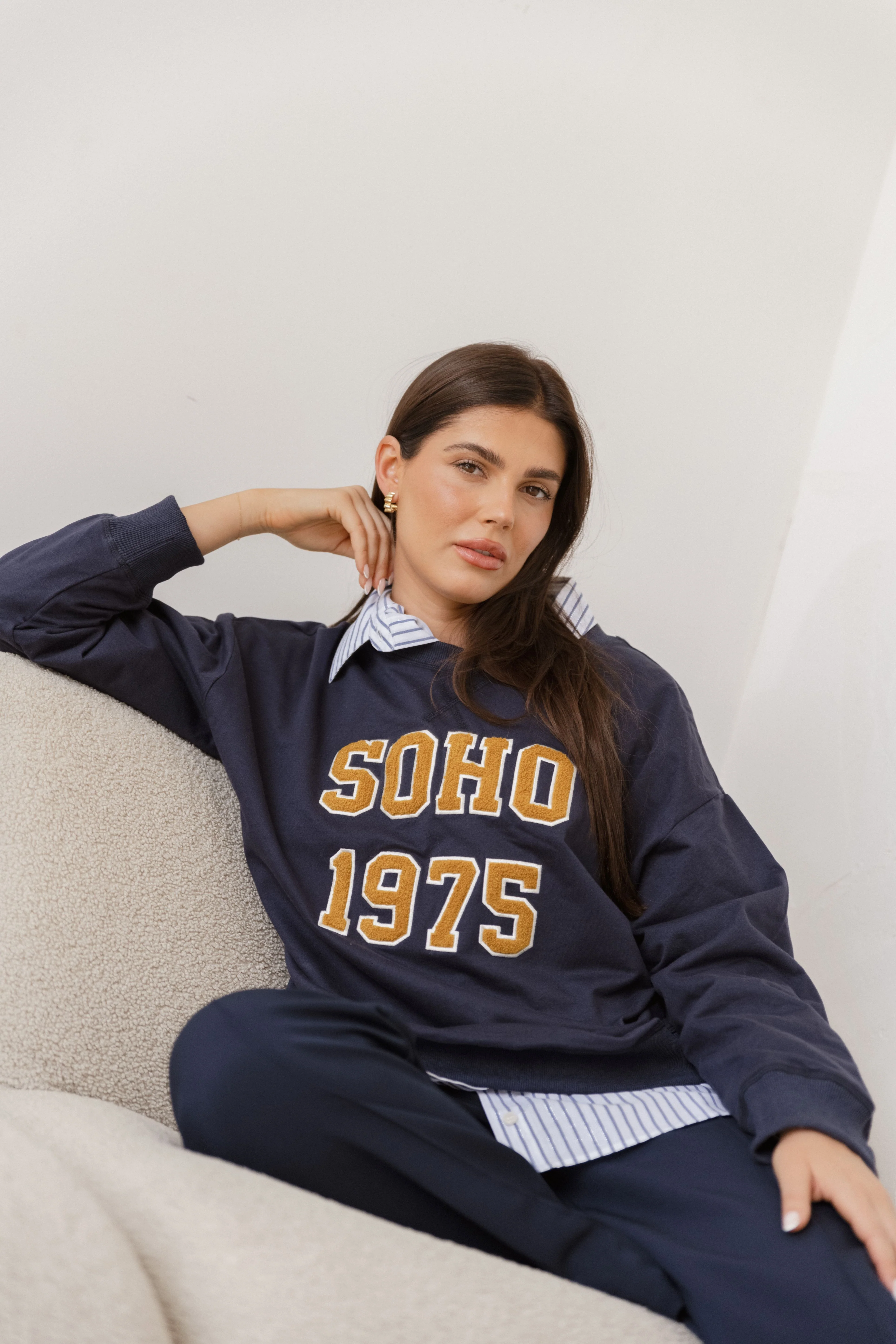 Betty Basics South Sweat Navy