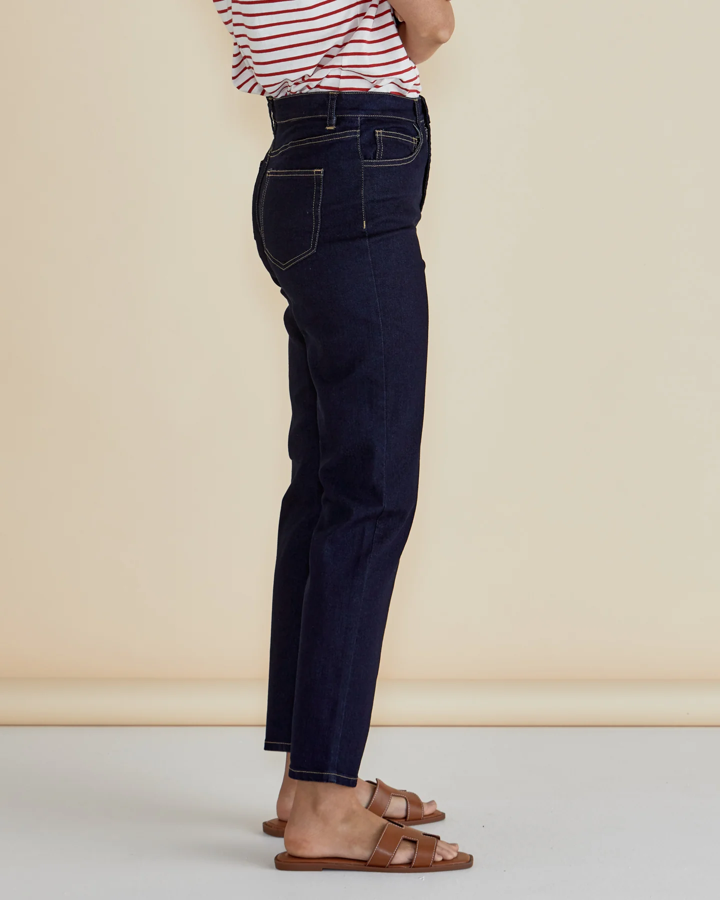 Betty Basics Stella Straight Leg Jeans Indigo - Image 3