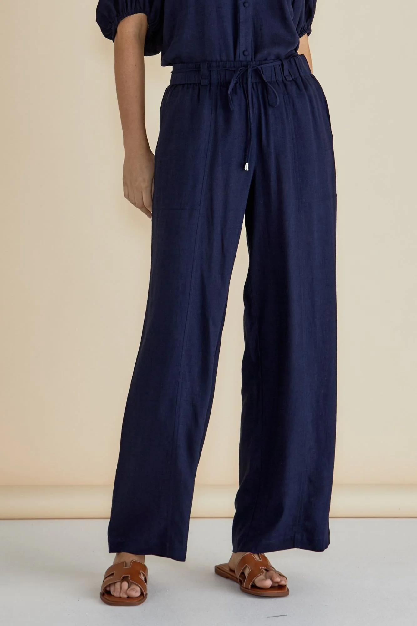 Betty Basics Tamara Pant Dark Blue - Image 2