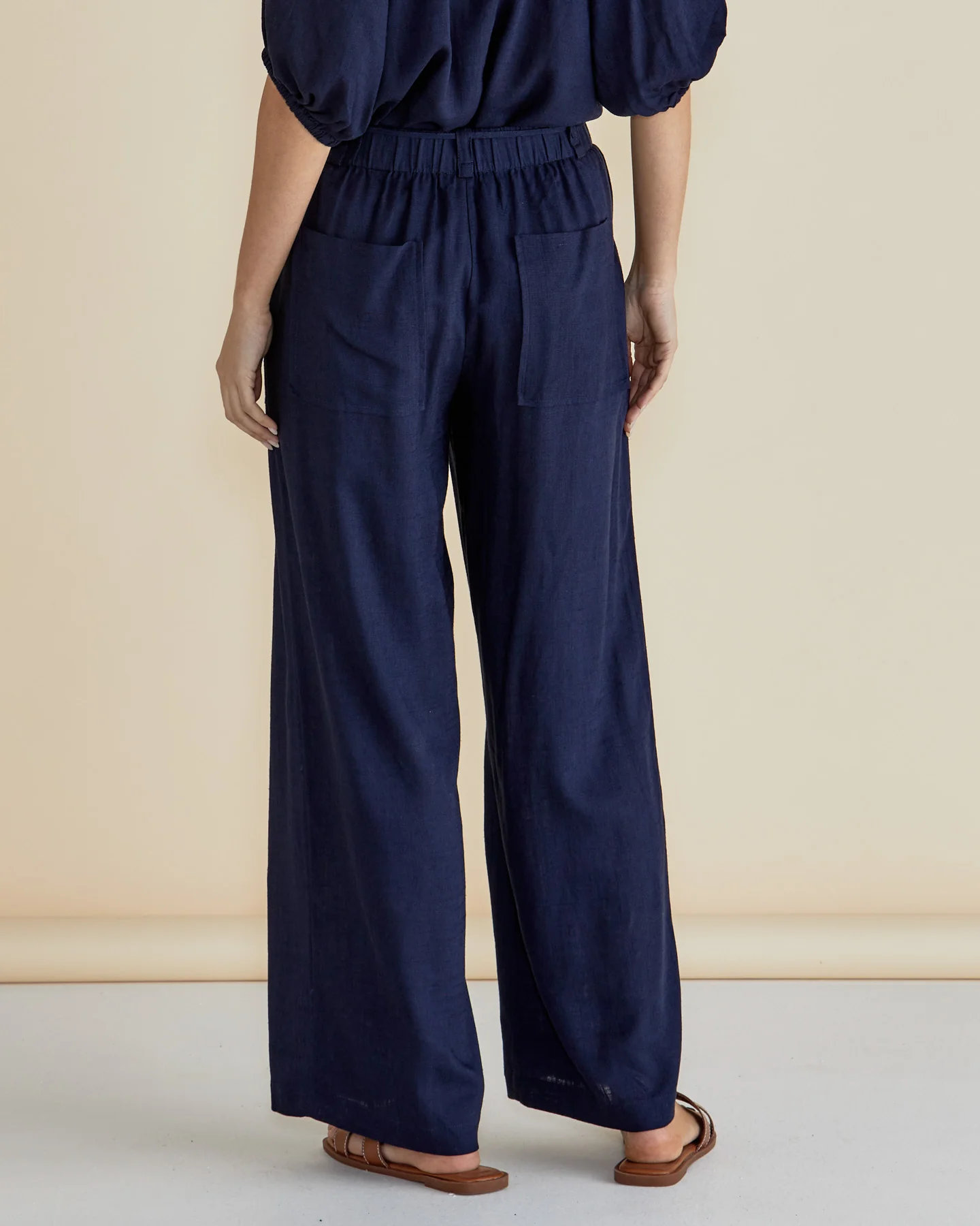Betty Basics Tamara Pant Dark Blue - Image 4