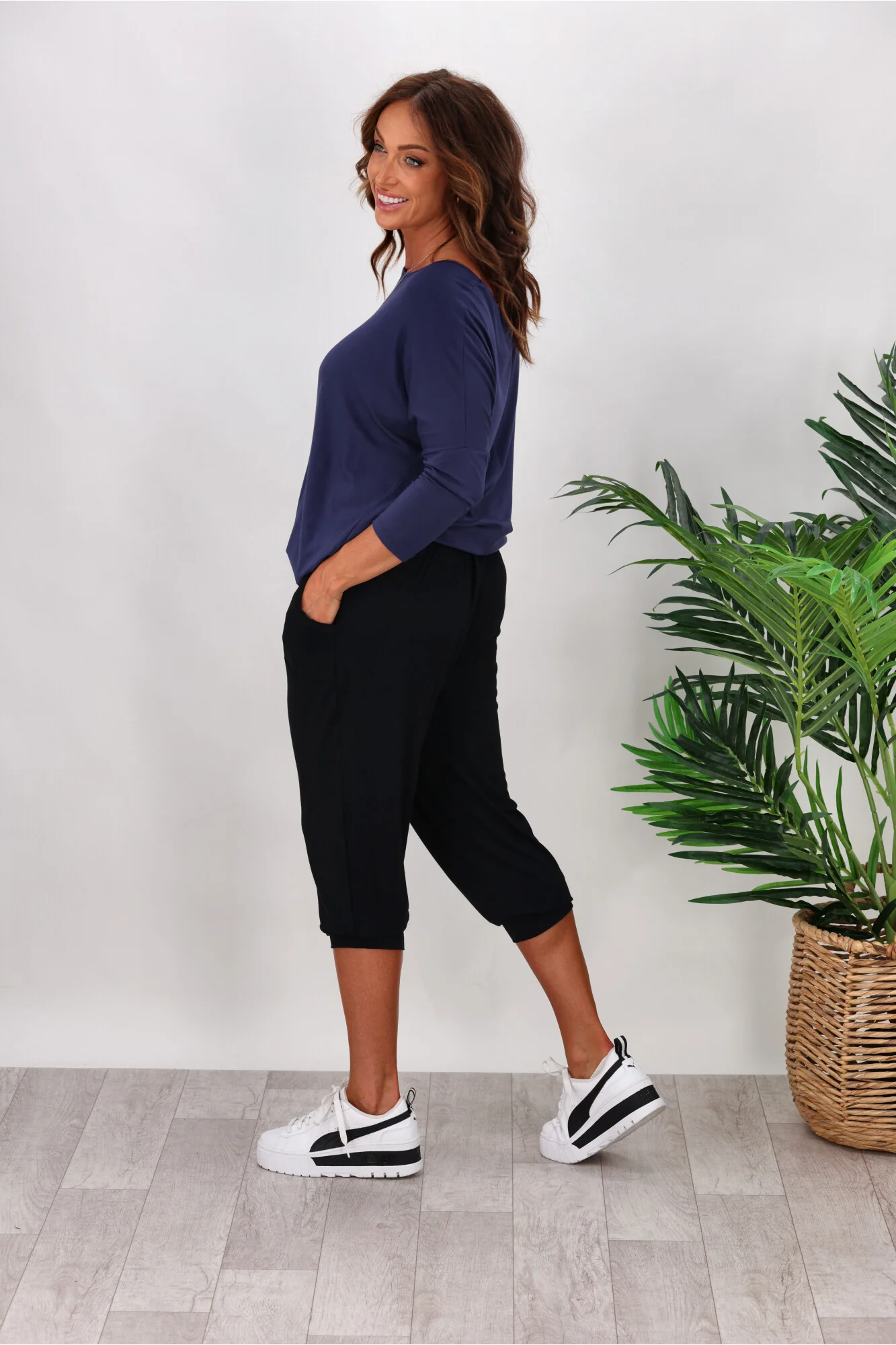 Betty Basics Tokyo 3/4 Pants Black - Image 8