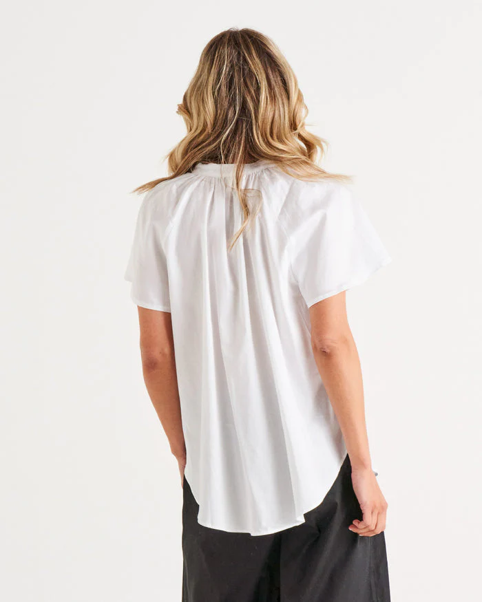 Betty Basics Victoria Blouse White - Image 4