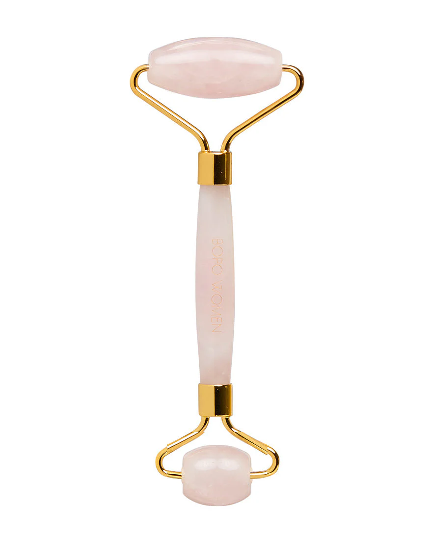 Bopo Women Rose Quartz Facial Roller - Image 2