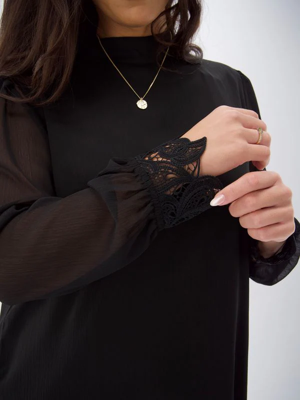 Celebration Halo Blouse Black - Image 6