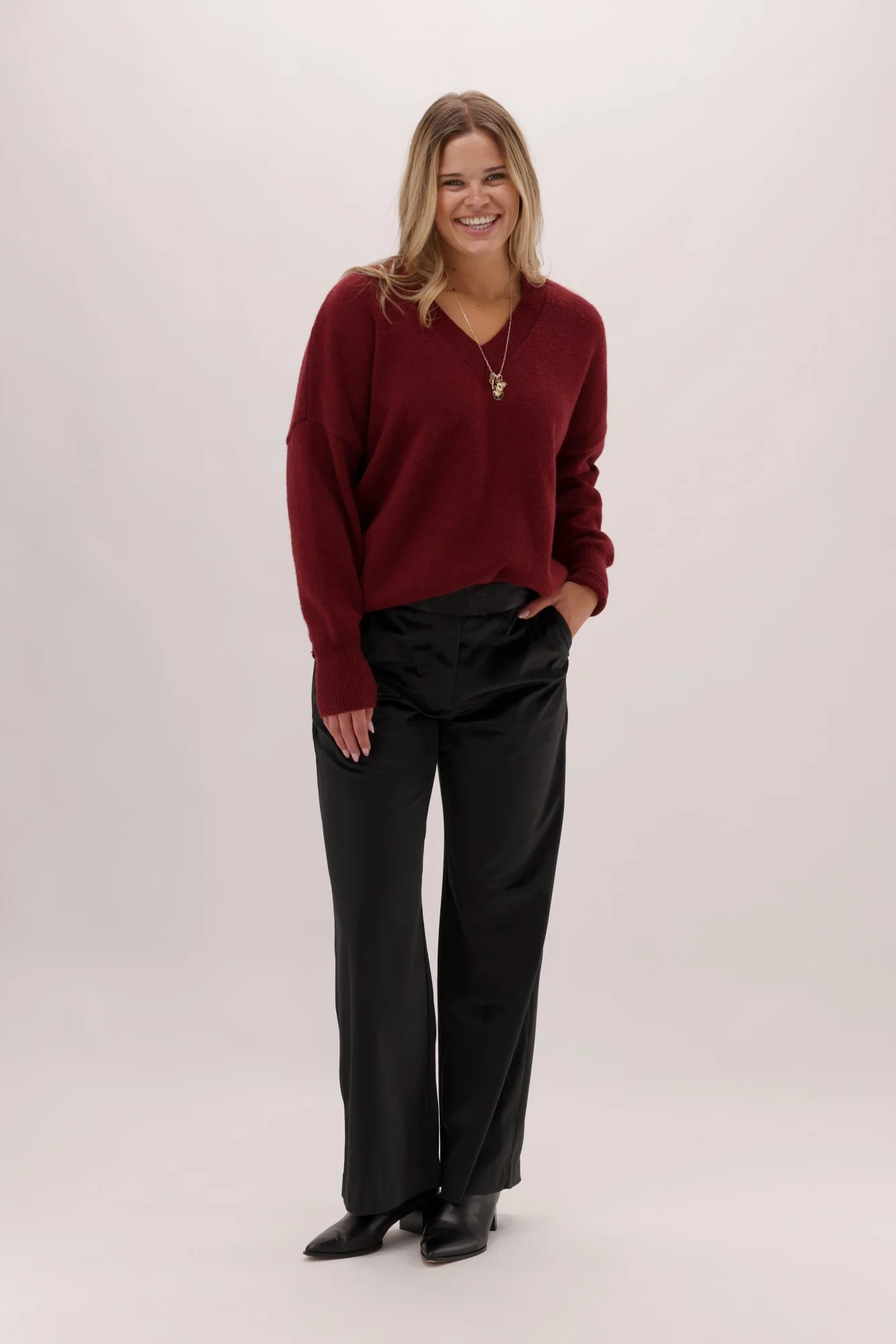 Celebration Pointelle Pant Black - Image 7
