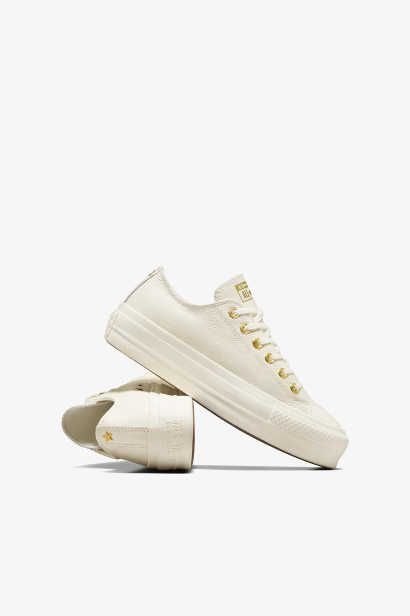 Converse Chuck Taylor All Star Lift Platform Gold Egret Gold - Image 2