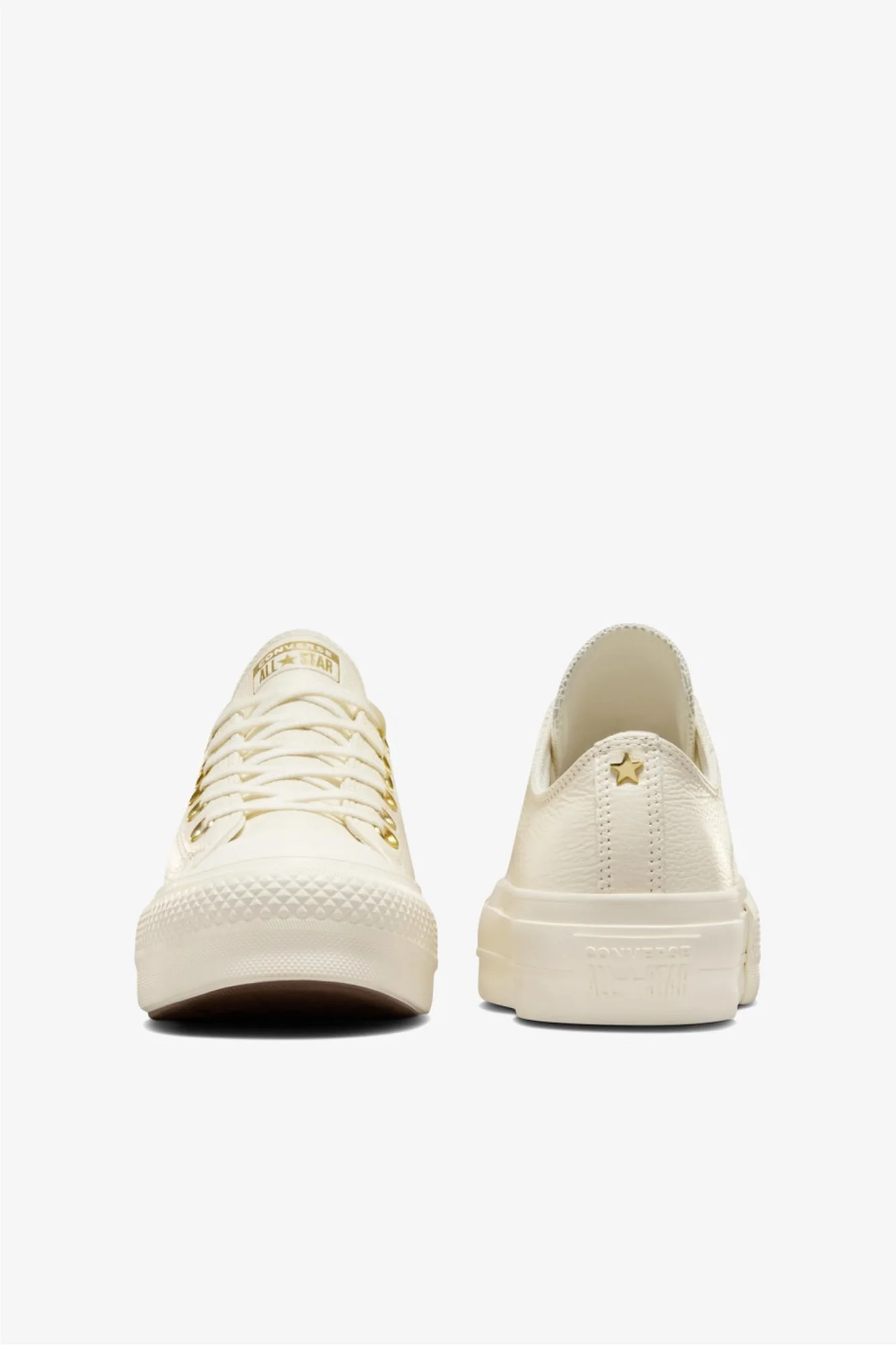 Converse Chuck Taylor All Star Lift Platform Gold Egret Gold - Image 3