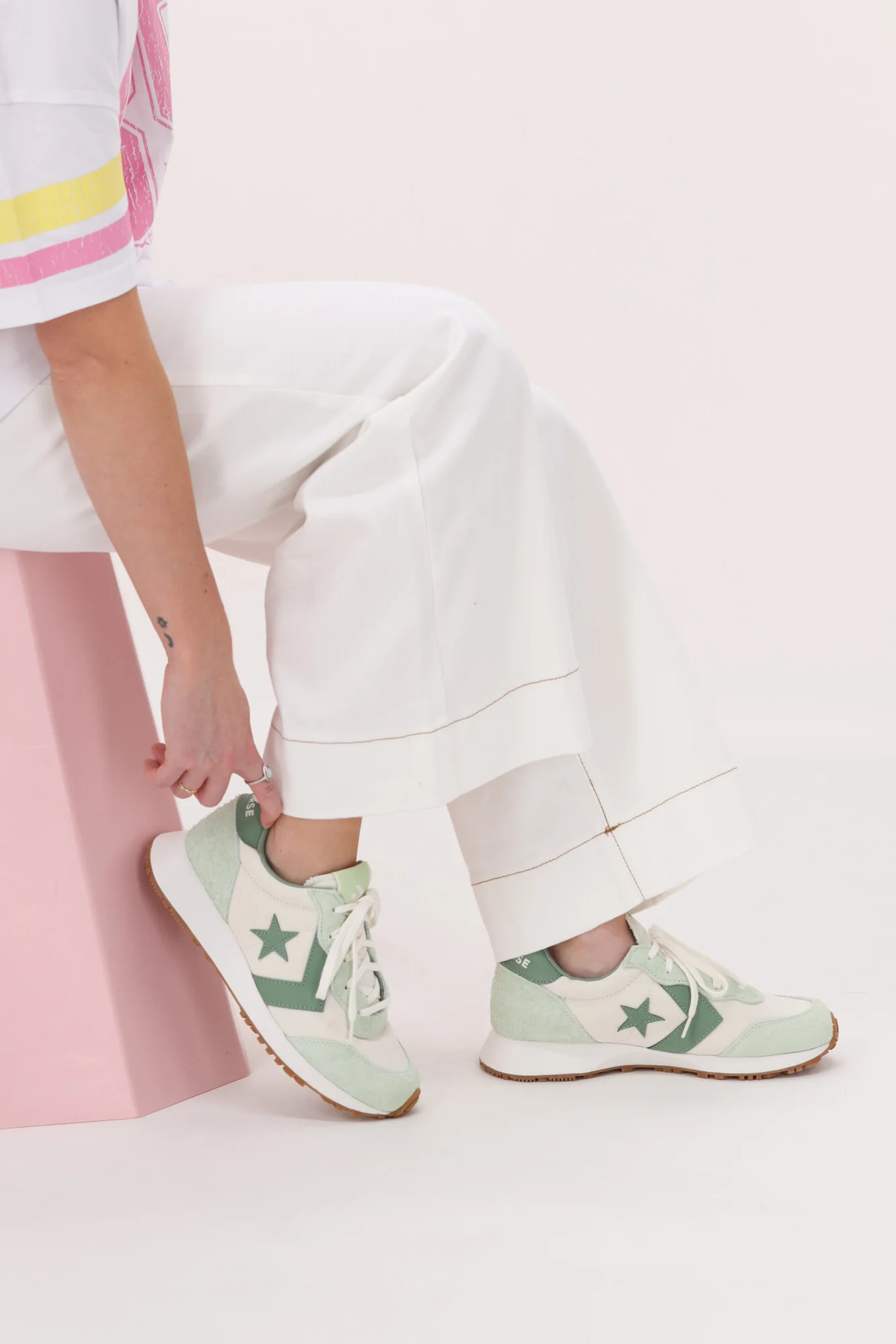 Converse Chuck Taylor Omega Trainer Surplus Mint / Egret - Image 6