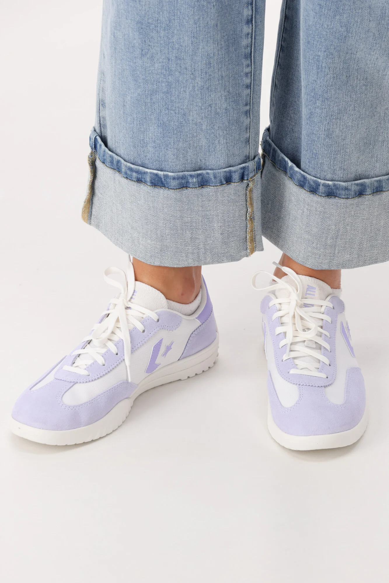 Converse Chuck Taylor Run Star Trainer Blueberry Ice/ Vintage White/ Violet Heat - Image 3