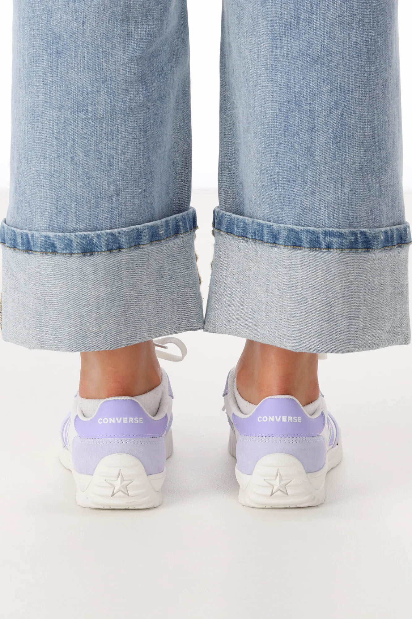 Converse Chuck Taylor Run Star Trainer Blueberry Ice/ Vintage White/ Violet Heat - Image 8