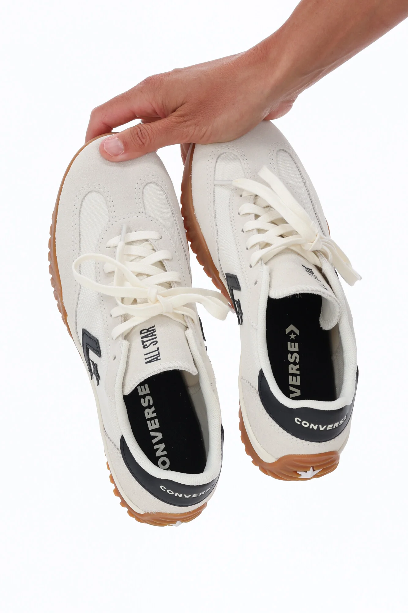 Converse Chuck Taylor Run Star Trainer Egret/ Black/ Honey - Image 2