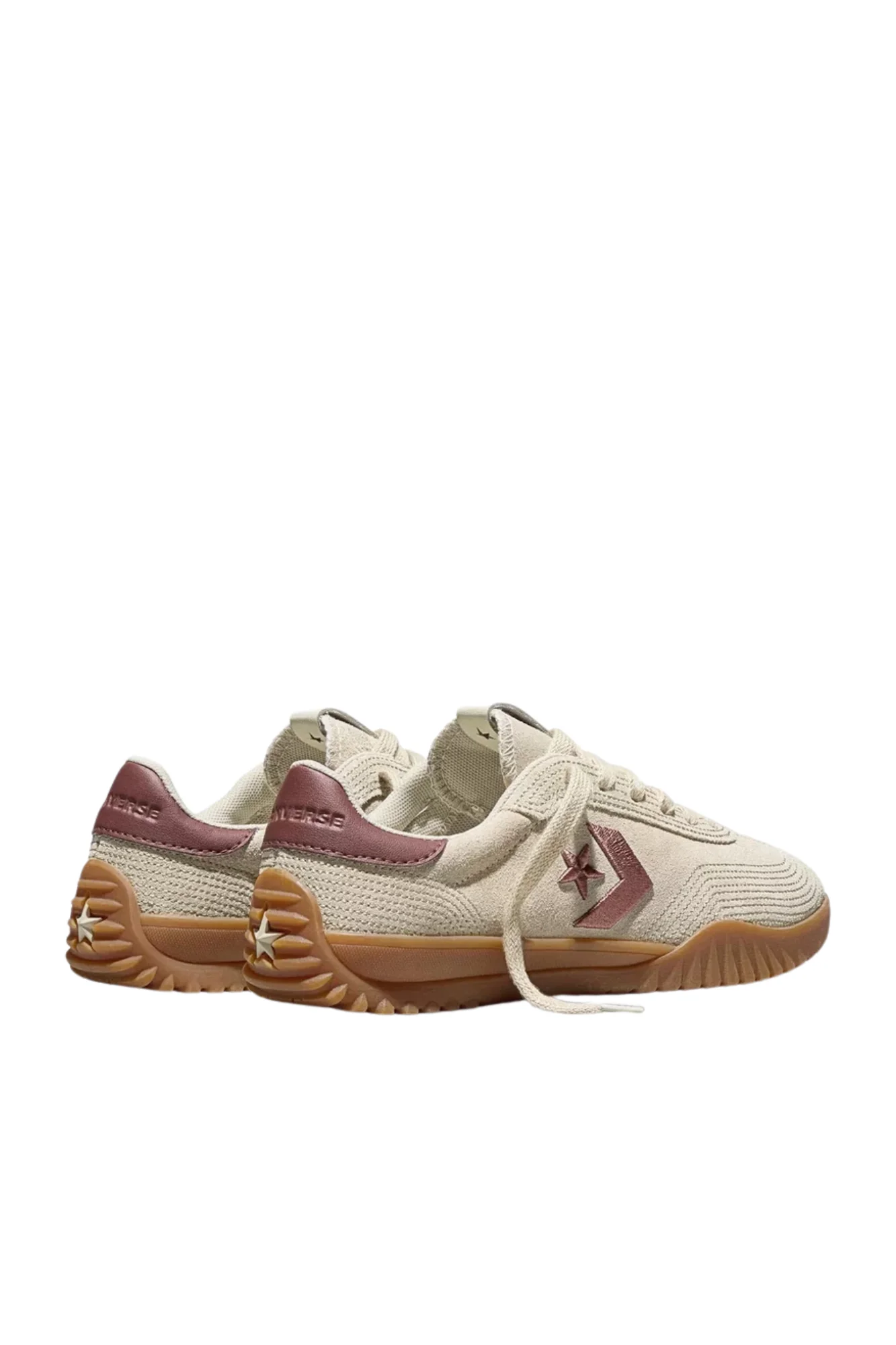 Converse Run Star Trainer Stitched Suede Sage Smoke Twilight Blush Gum - Image 4
