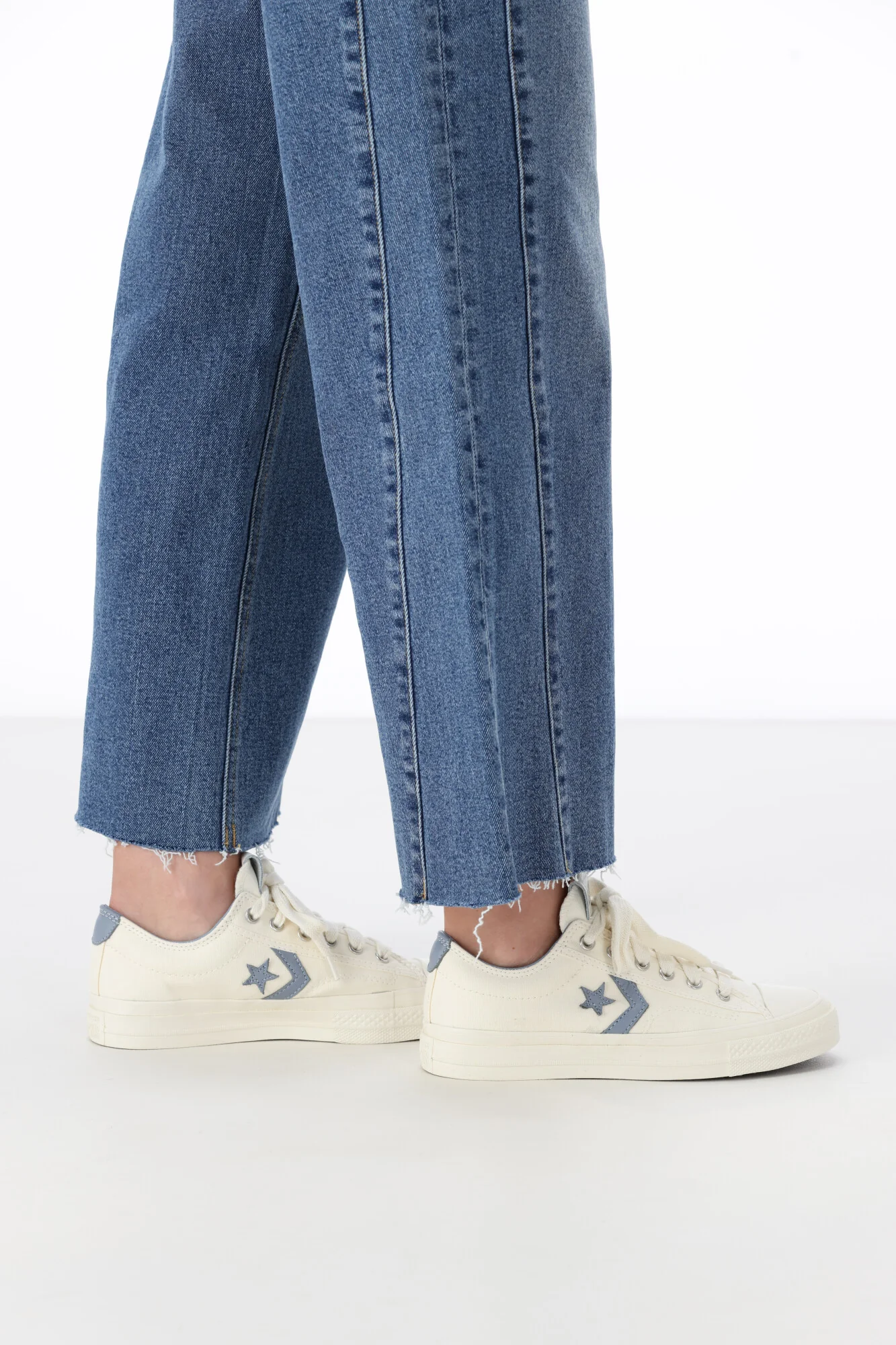 Converse Unisex Star Player 76 Archival Athletics Low Top Egret / Wet Stone - Image 3