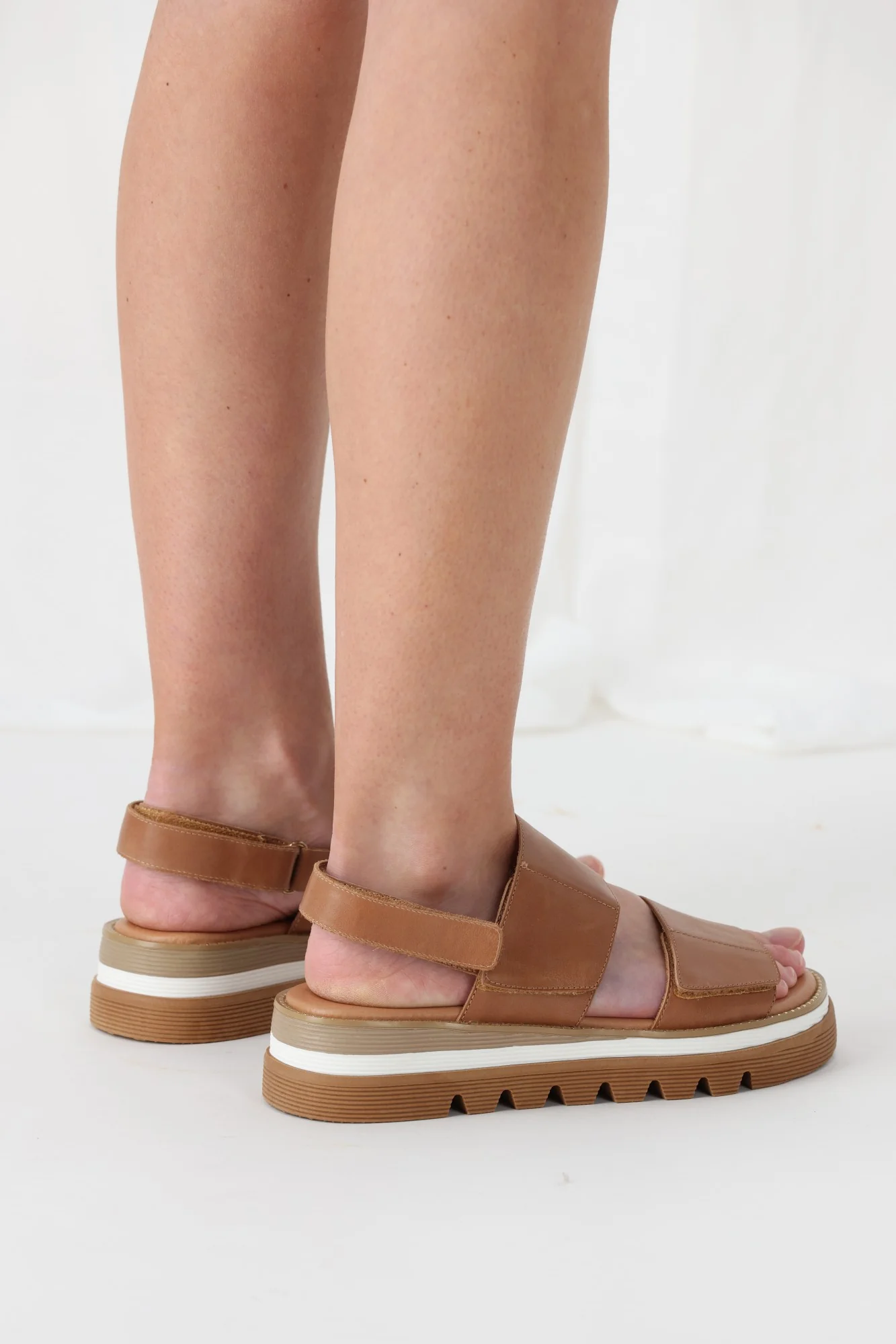 Django & Juliette Soner Sandal Tan Leather - Image 7