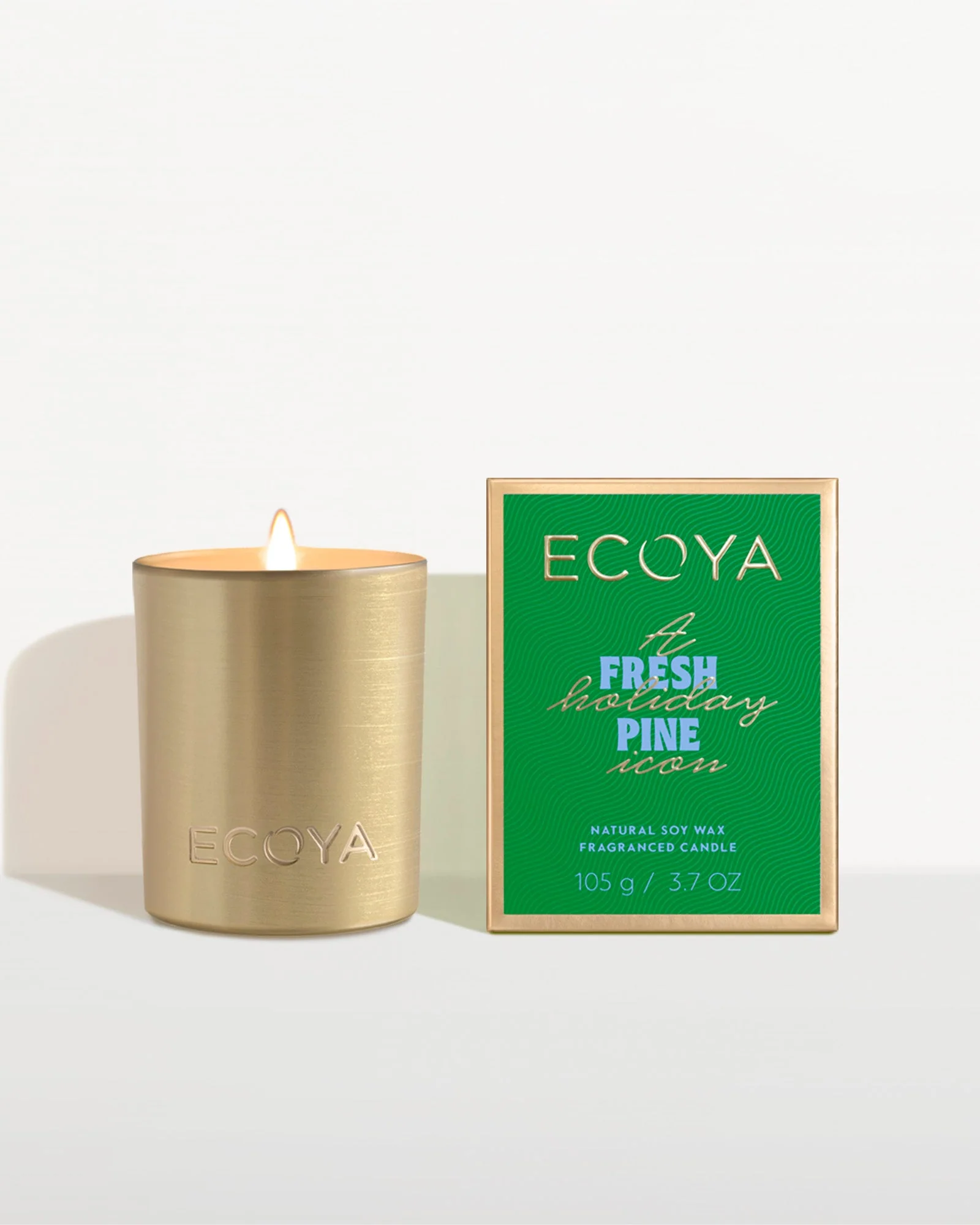 Ecoya Fresh Pine Mini Goldie Candle 105g