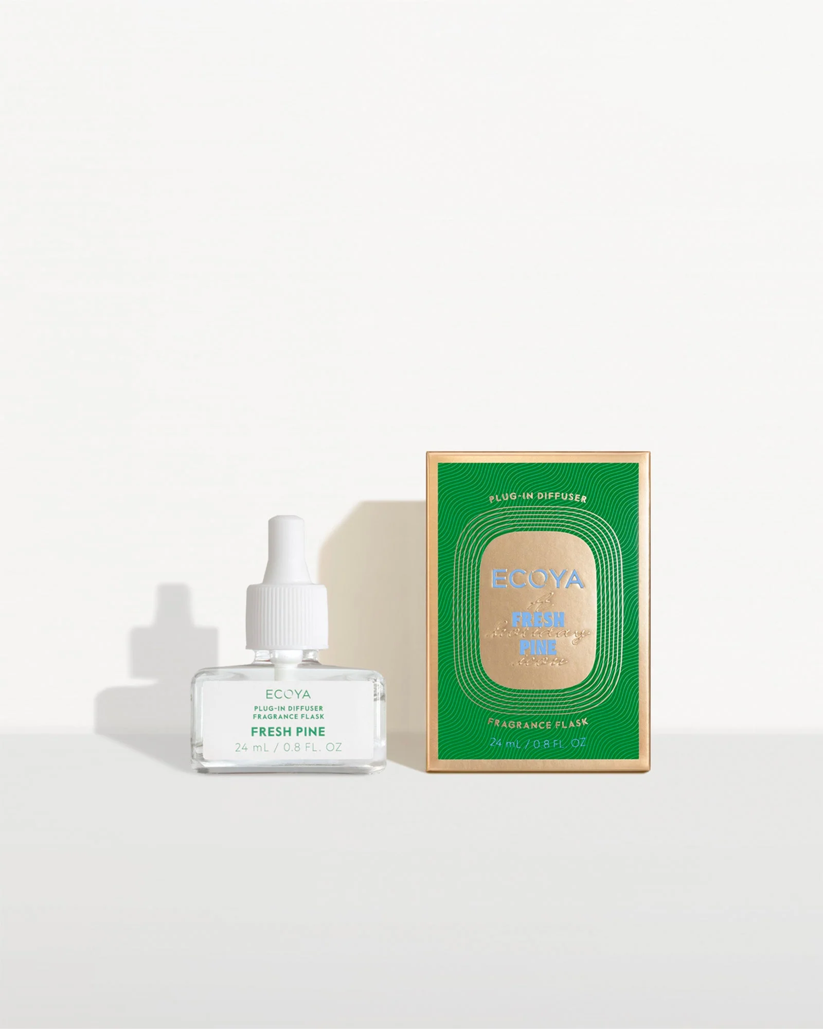 Ecoya Fresh Pine Pug-In Diffuser Fragrance Flask