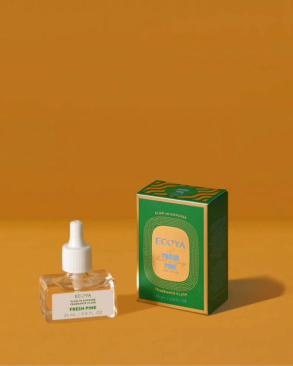 Ecoya Fresh Pine Pug-In Diffuser Fragrance Flask - Image 2