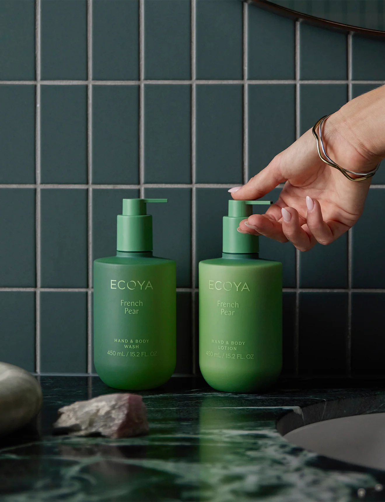 Ecoya Hand & Body Lotion French Pear 450ml - Image 2