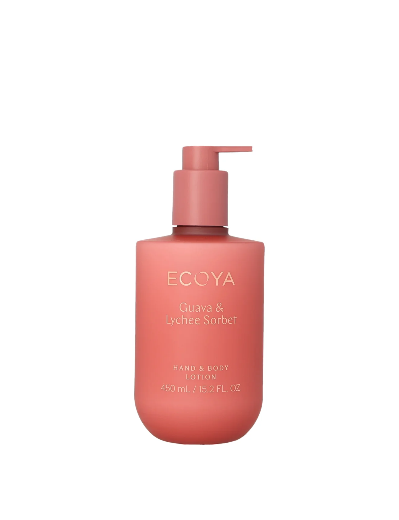 Ecoya Hand & Body Lotion Guava & Lychee Sorbet 450ml - Image 4