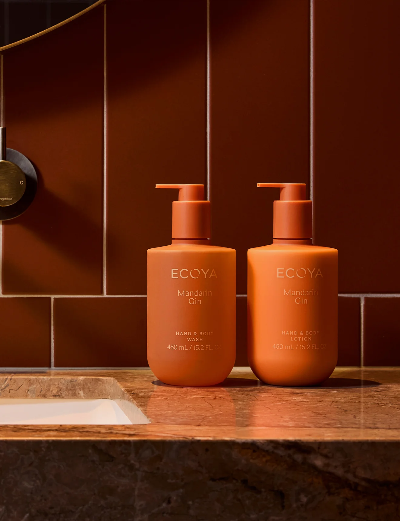 Ecoya Hand & Body Lotion Mandarin Gin 450ml - Image 3