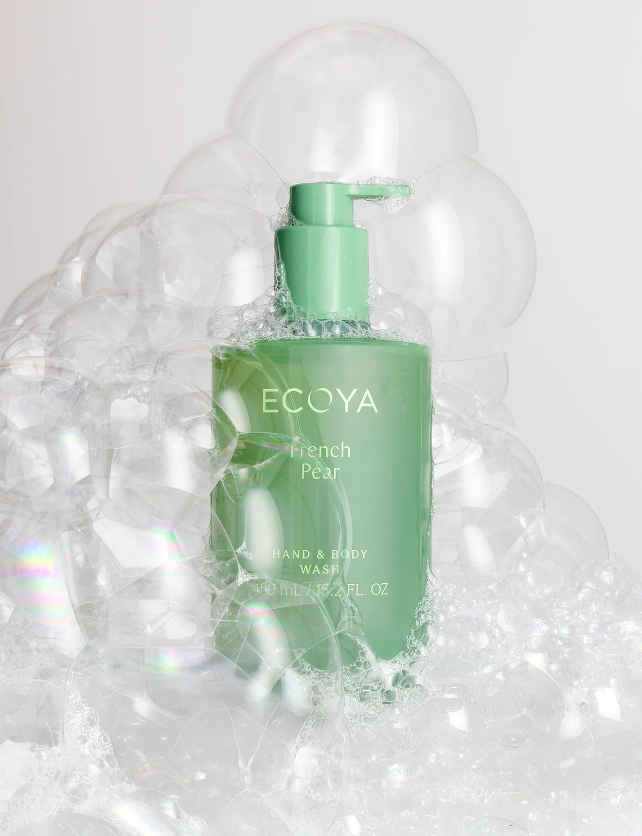 Ecoya Hand & Body Wash French Pear 450ml - Image 2