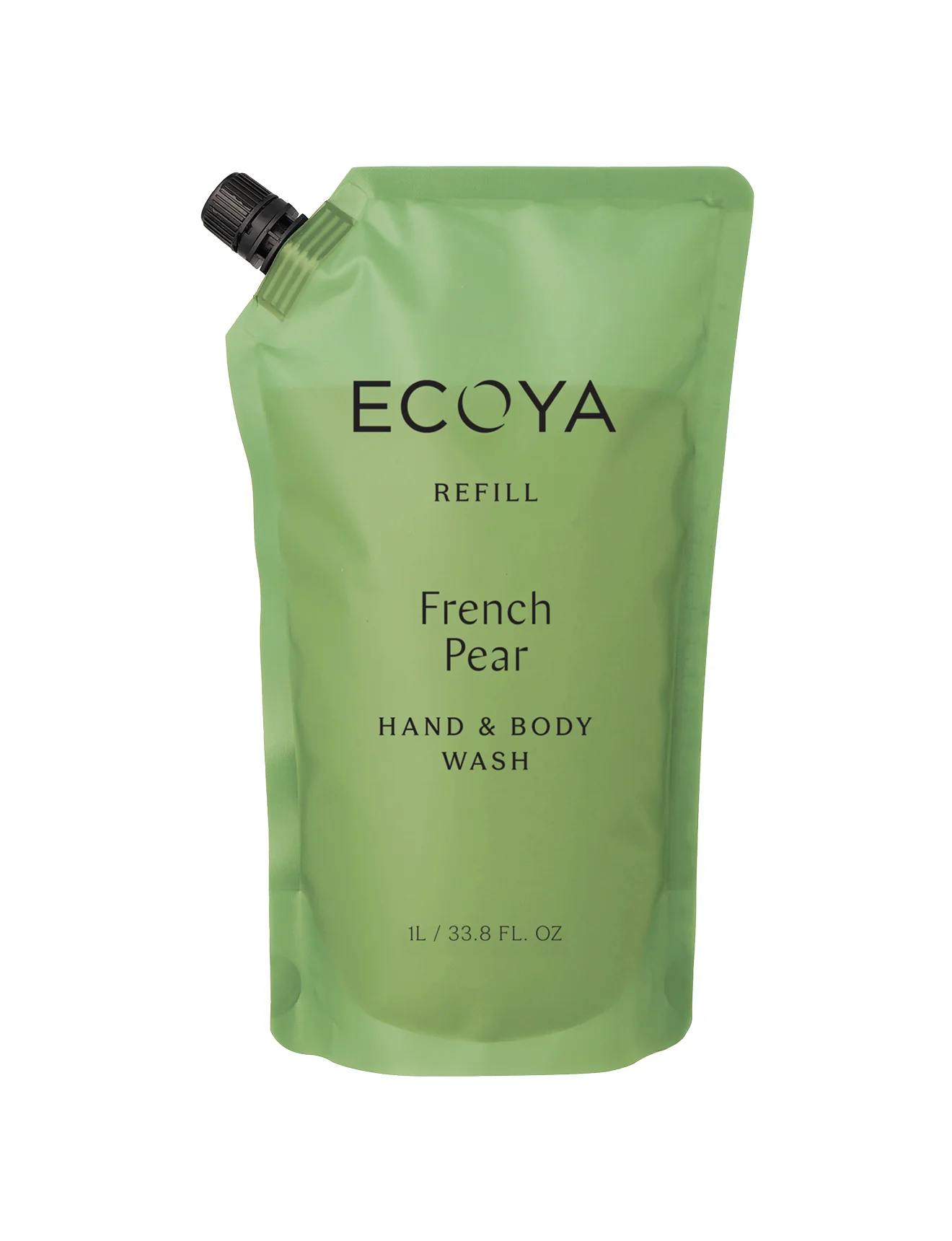 Ecoya Hand & Body Wash Refill French Pear 1L - Image 2