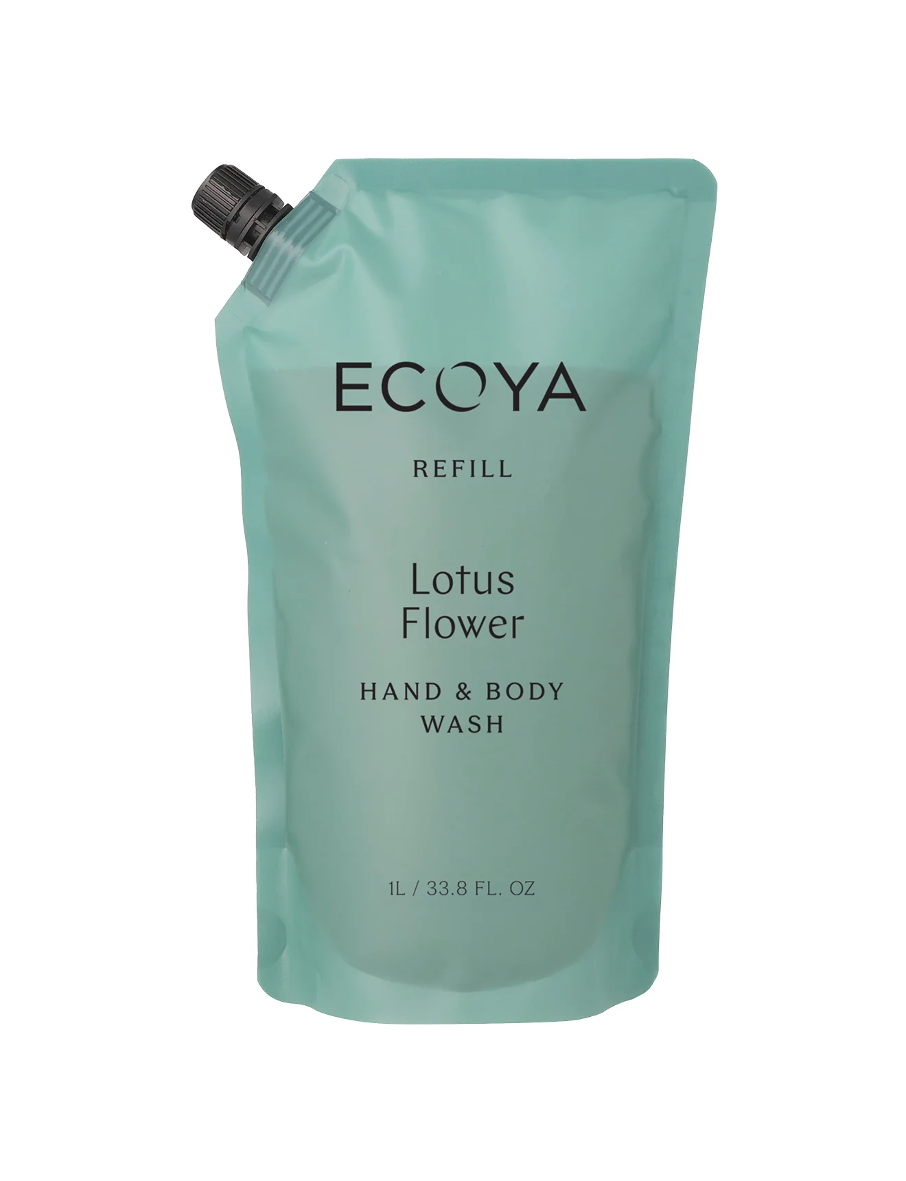 Ecoya Hand & Body Wash Refill Lotus Flower 1L - Image 2