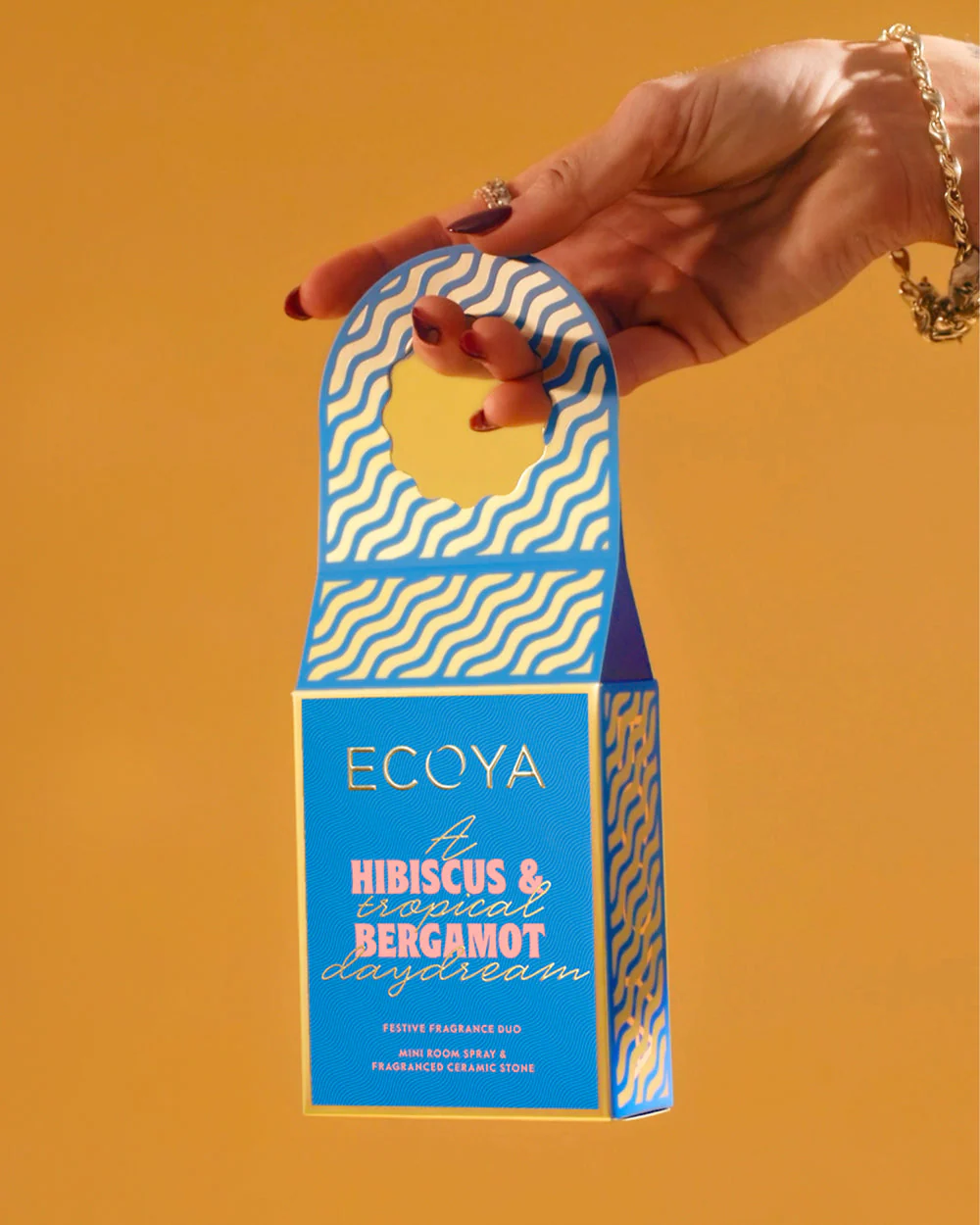Ecoya Hibiscus & Bergamont Festive Fragrance Duo - Image 2