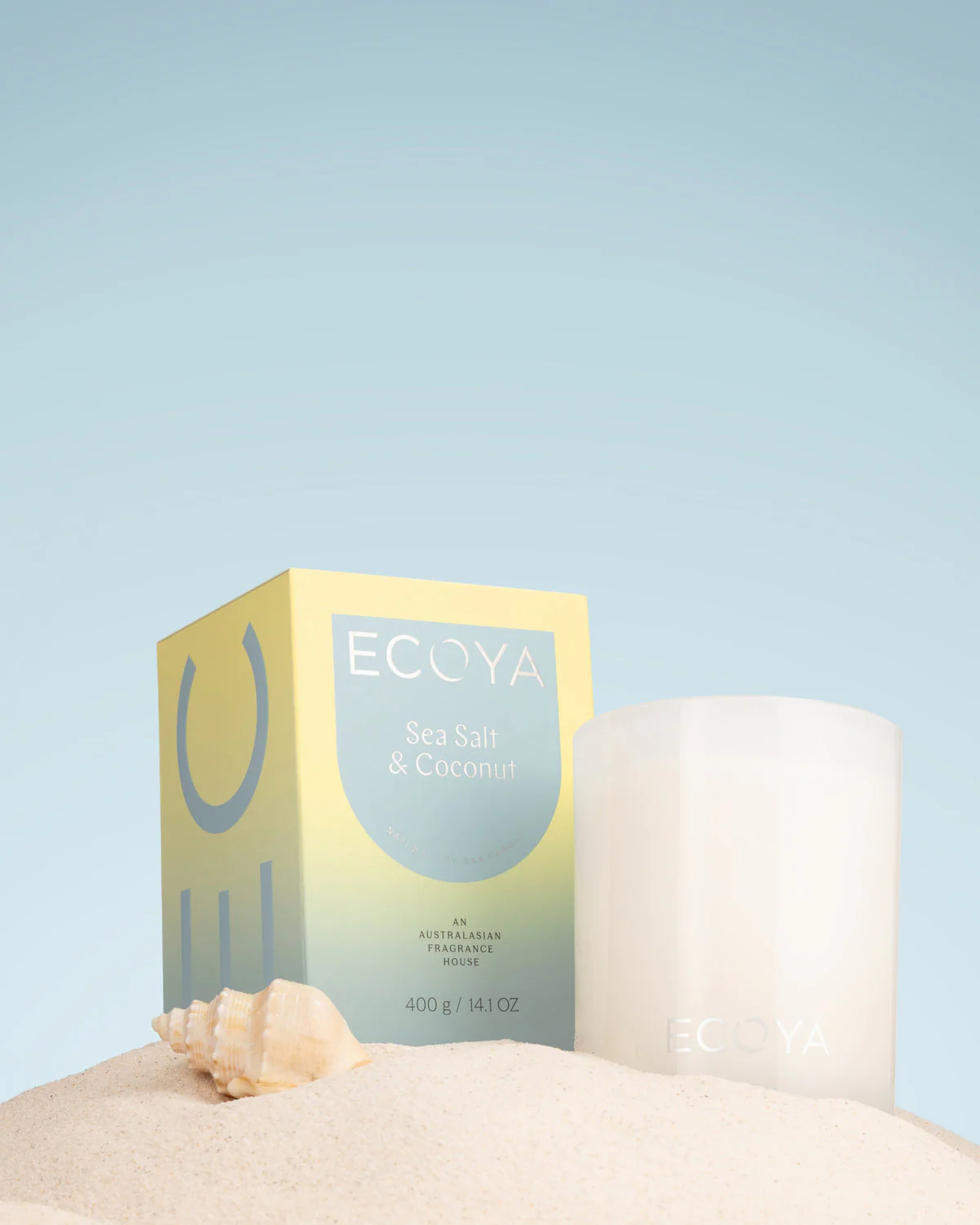 Ecoya Madison Candle Sea Salt & Coconut - Image 4