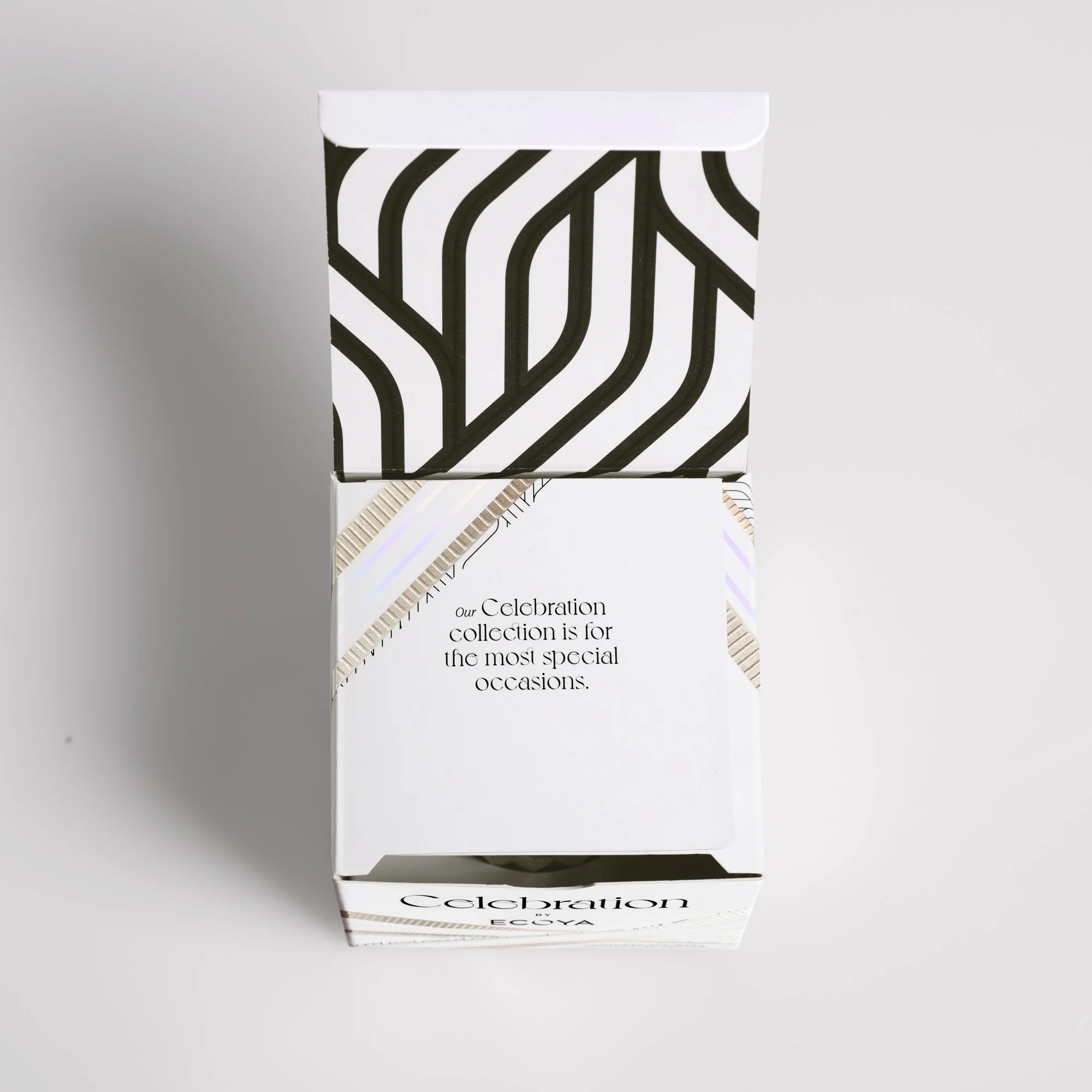 Ecoya Mini Celebration Candle White Musk & Vanilla - Image 3