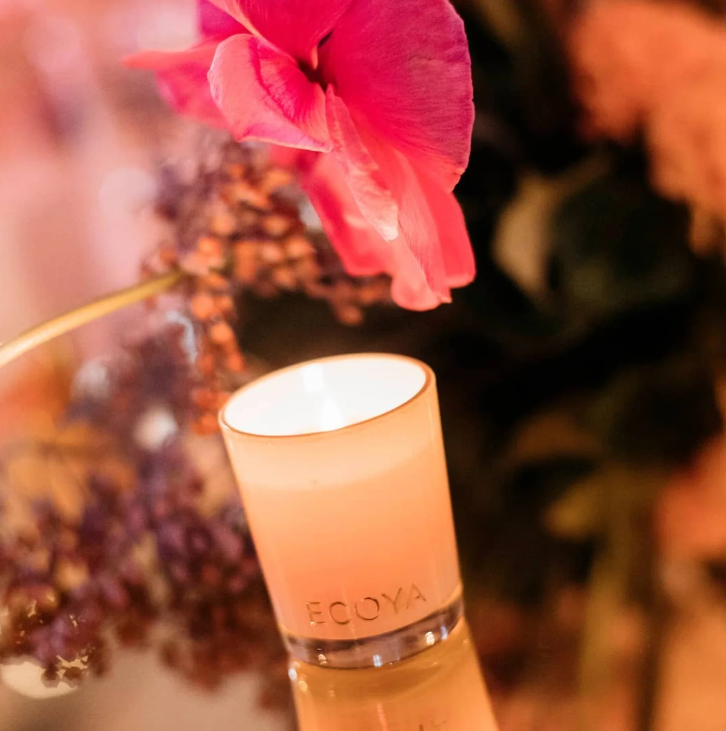 Ecoya Mini Madison Jar Sweet Pea & Jasmine - Image 2