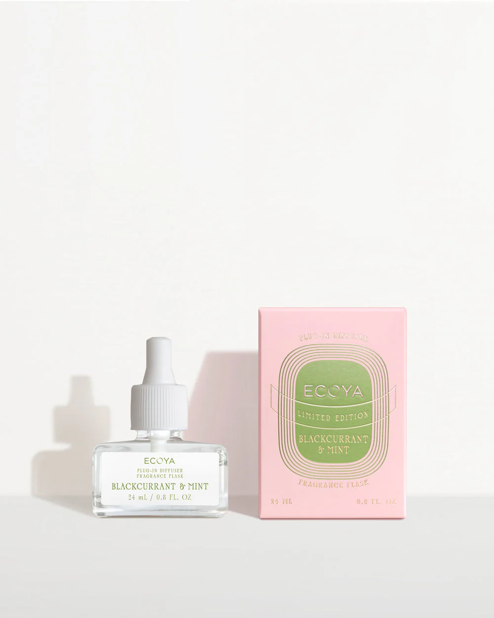 Ecoya Plug-In Fragrance Flask Blackcurrant & Mint 24ml