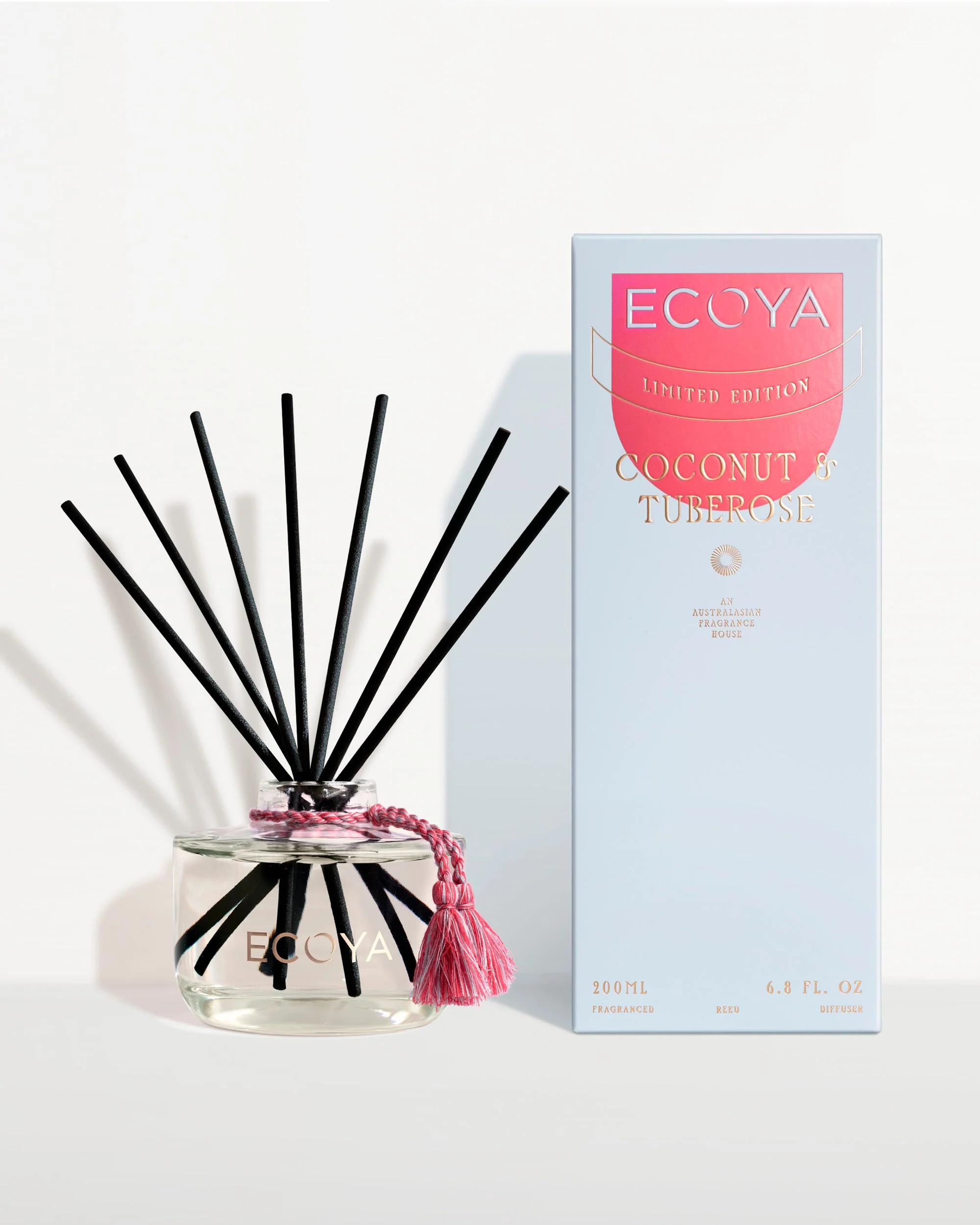 Ecoya Reed Diffuser Coconut & Tuberose 200ml