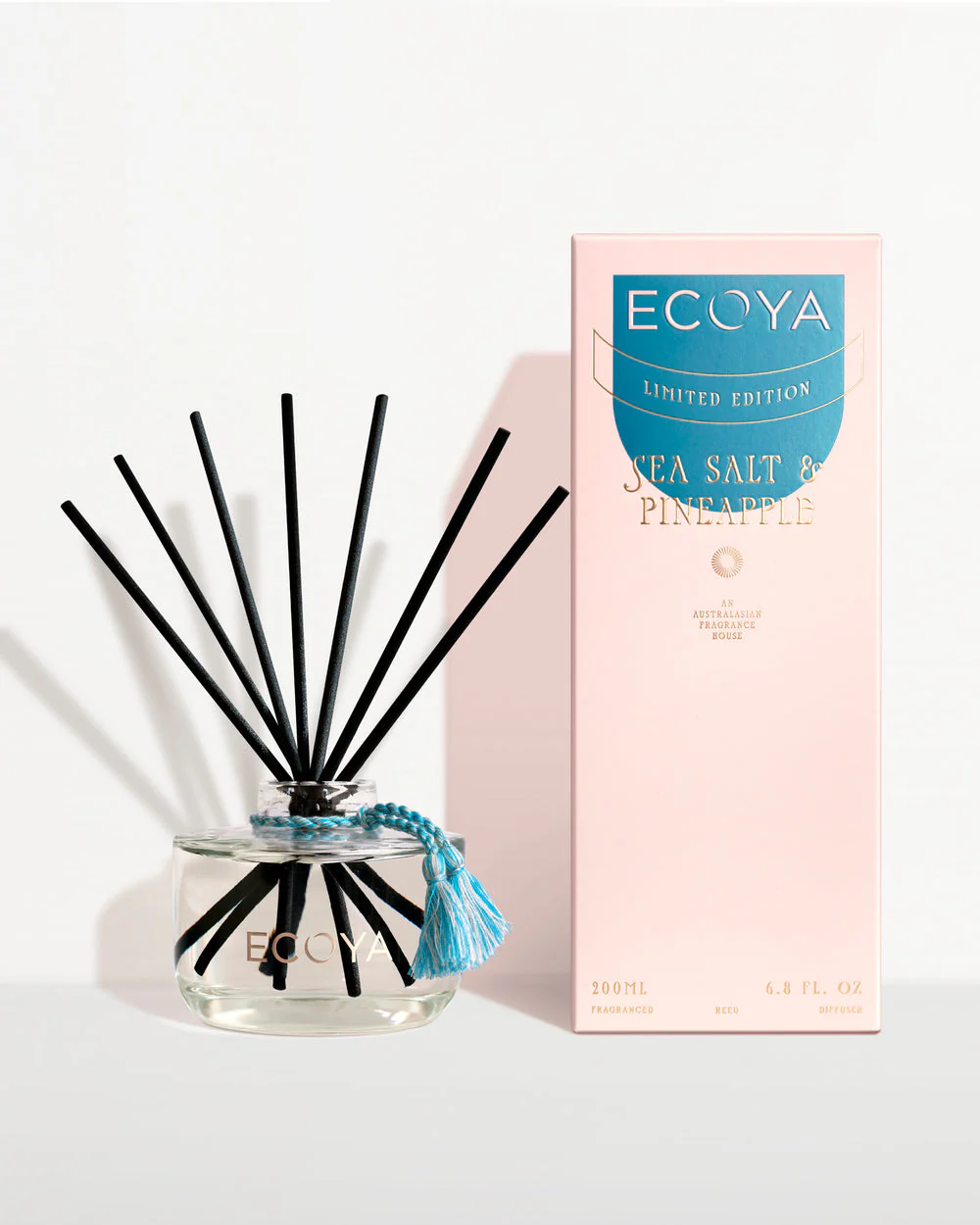 Ecoya Reed Diffuser Sea Salt & Pineapple 200ml