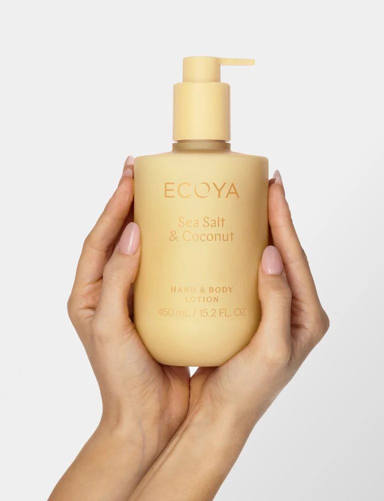 Ecoya Sea Salt & Coconut Hand & Body Lotion 450ml - Image 2