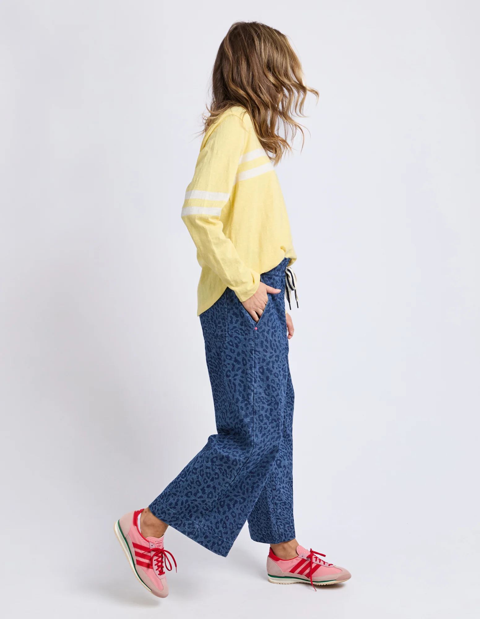 Elm Adora L/S Tee Pale Lemon - Image 5
