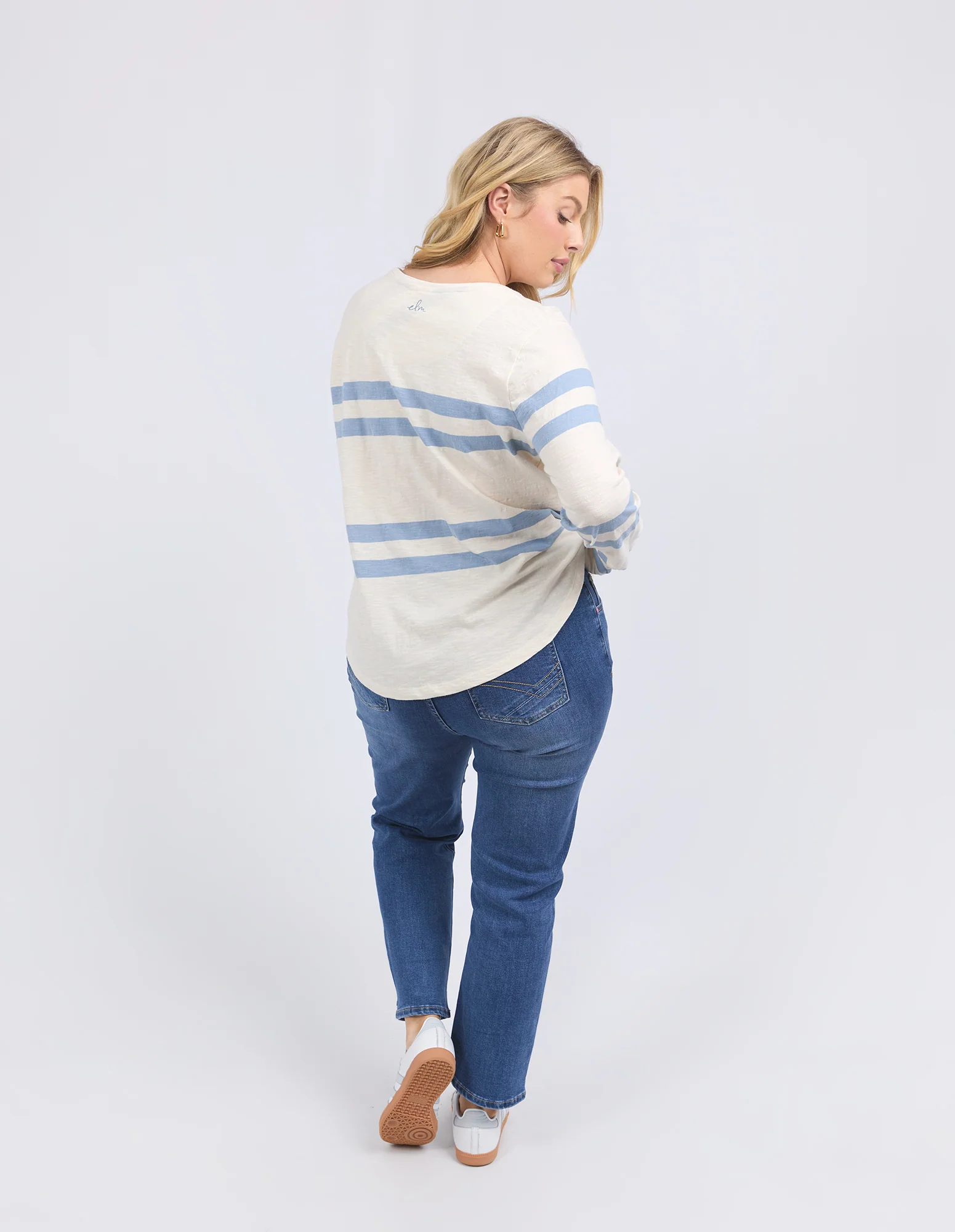 Elm Allegra L/S Tee Marshmallow - Image 6