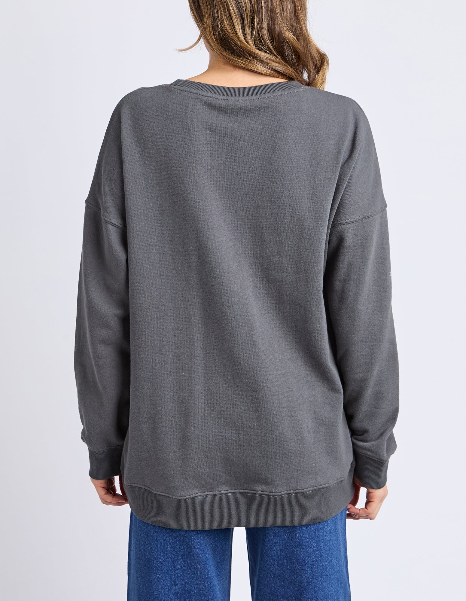 Elm Amour Cerise Crew Washed Black - Image 6