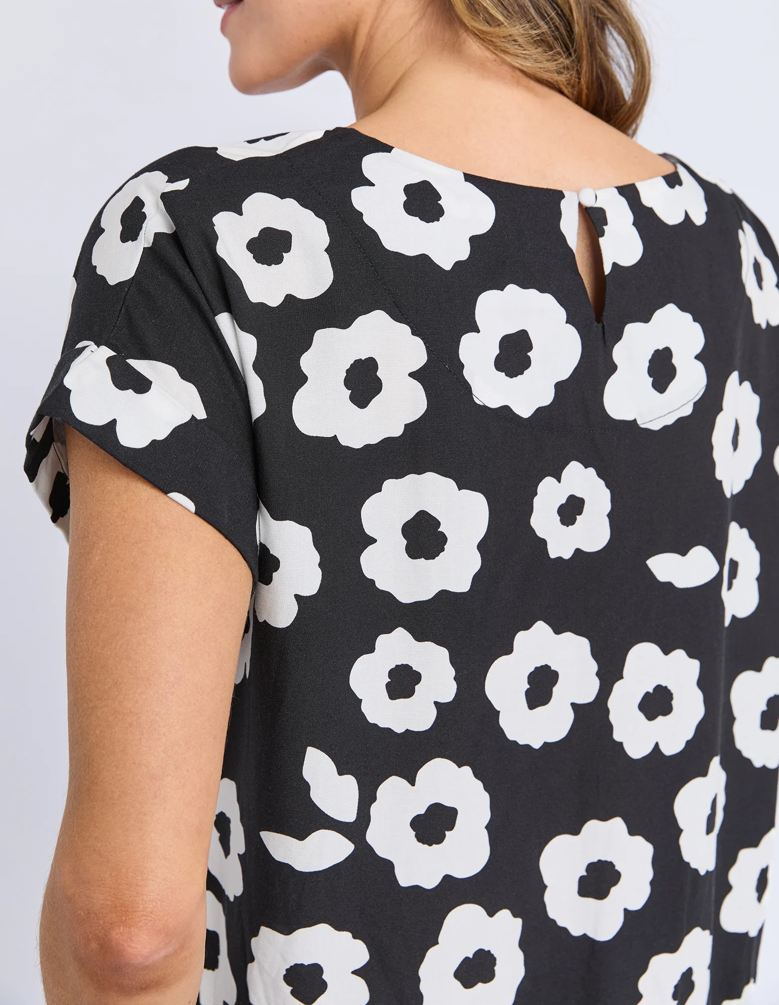 Elm Azalea Midi Dress Black - Image 7