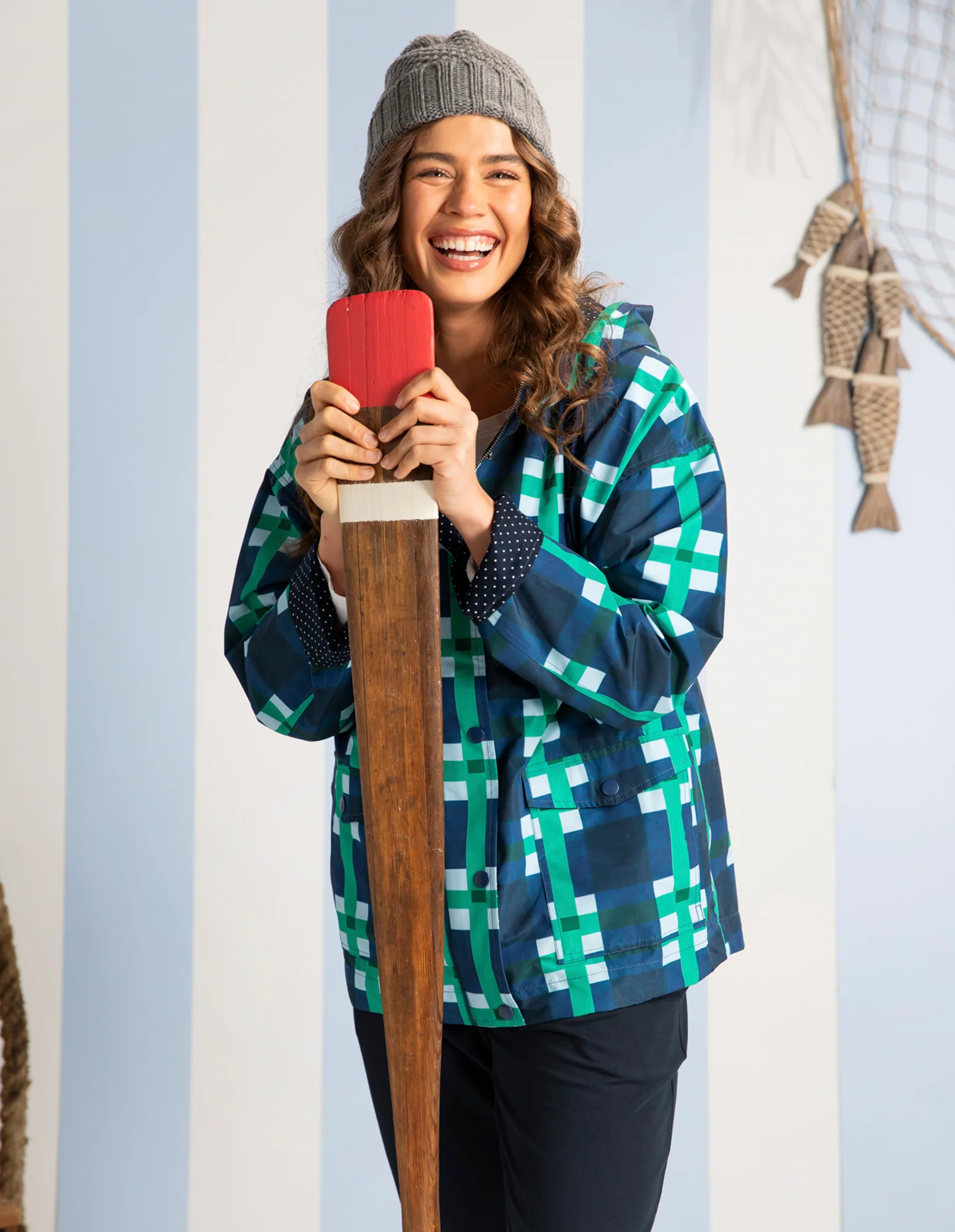 Elm Bari Raincoat Print