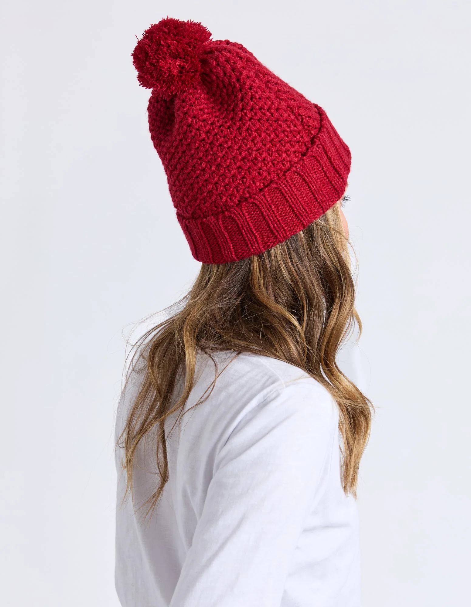 Elm Berry Beanie Cranberry - Image 2