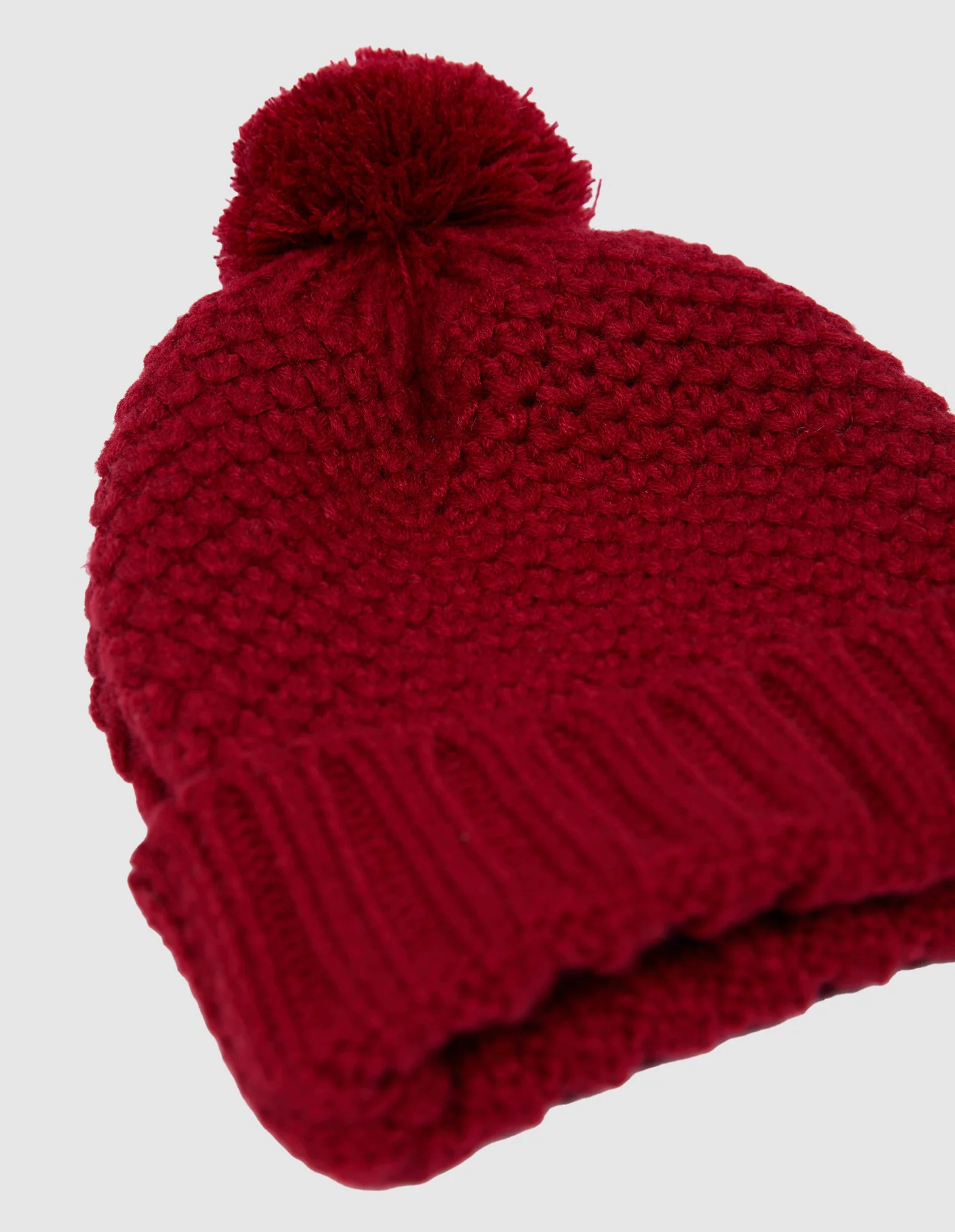 Elm Berry Beanie Cranberry - Image 3