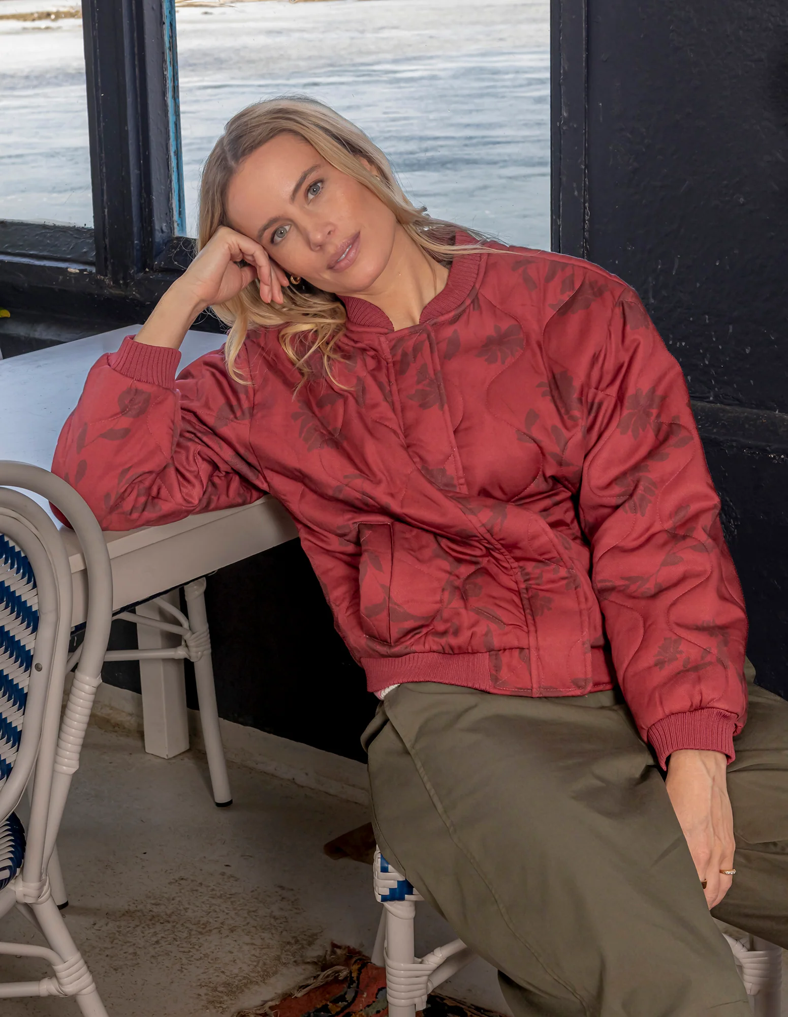 Elm Bramble Jacket Plum
