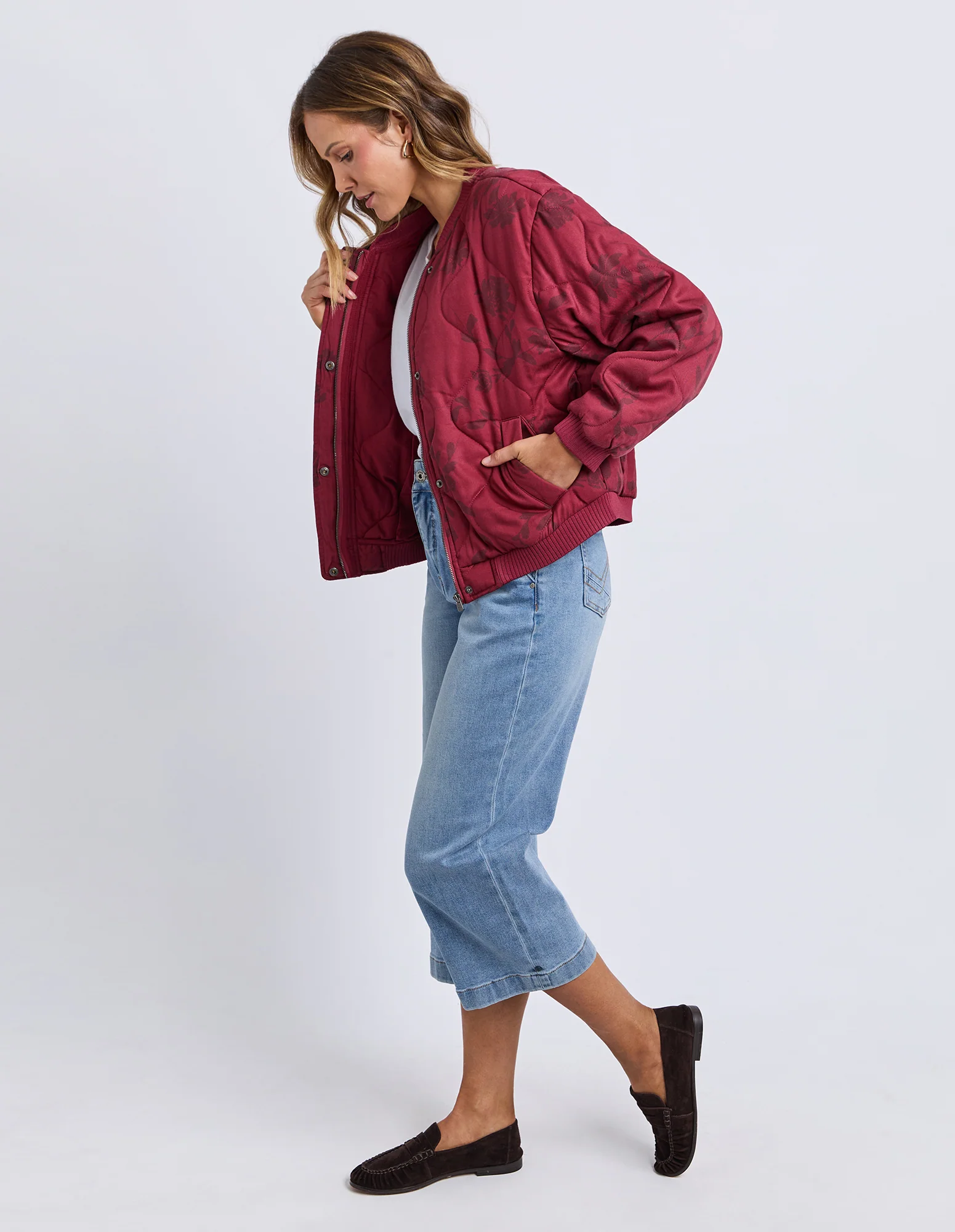 Elm Bramble Jacket Plum - Image 10