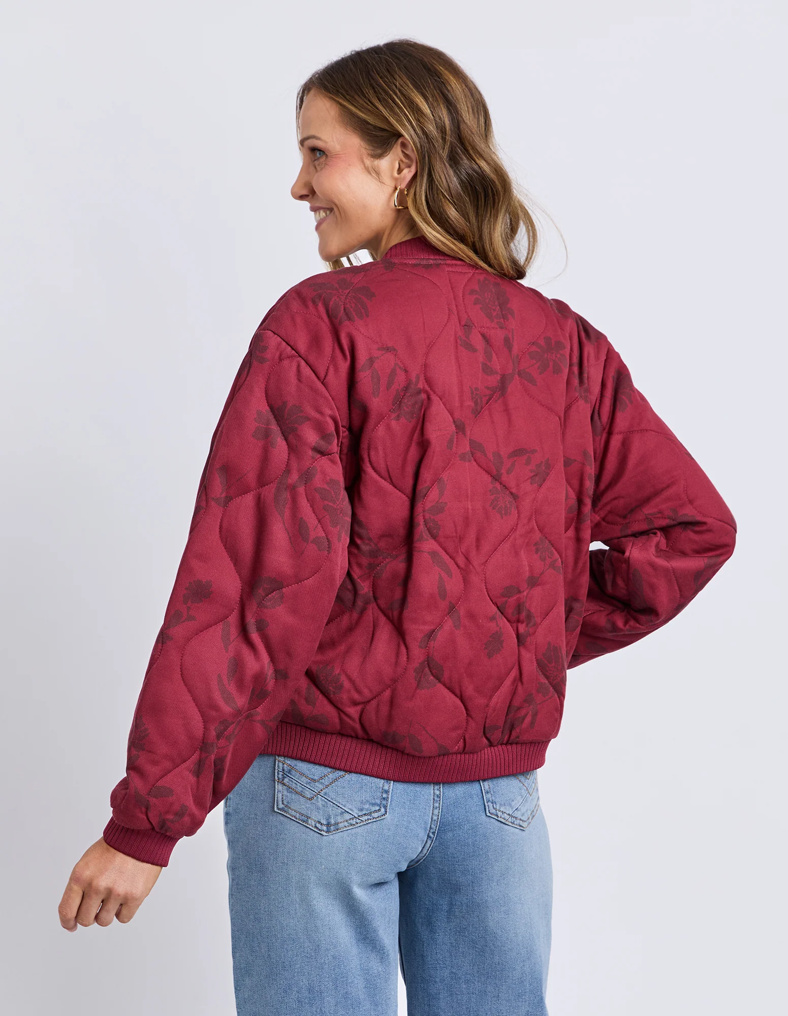Elm Bramble Jacket Plum - Image 12