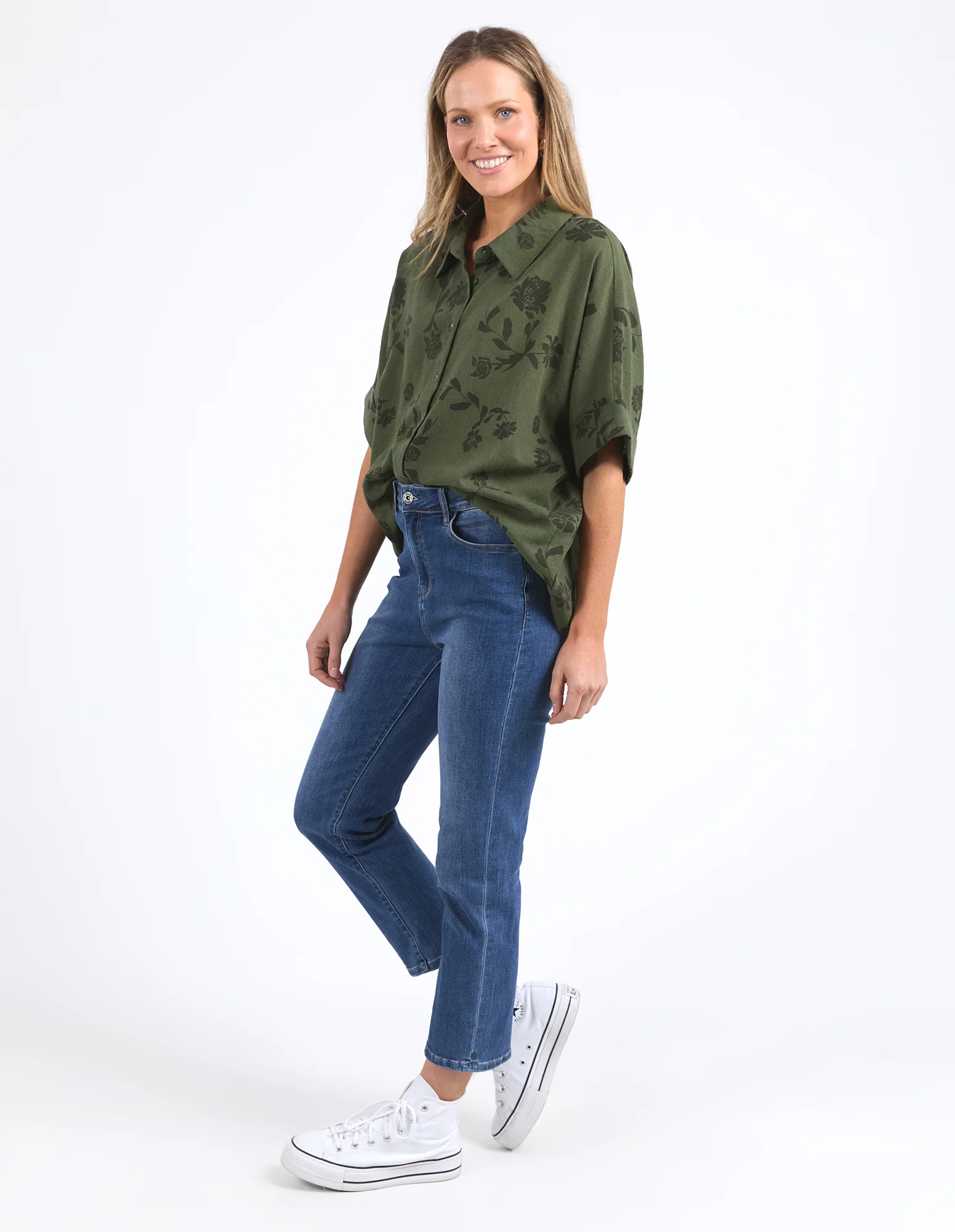 Elm Bramble Shirt Bramble Print - Image 4