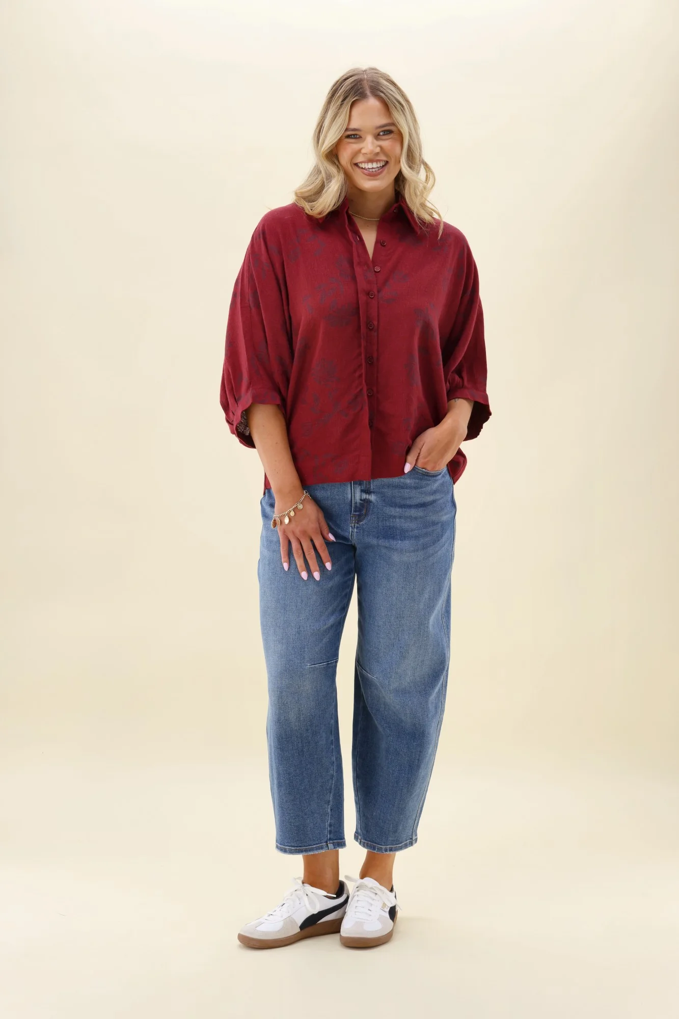 Elm Bramble Shirt Plum - Image 6