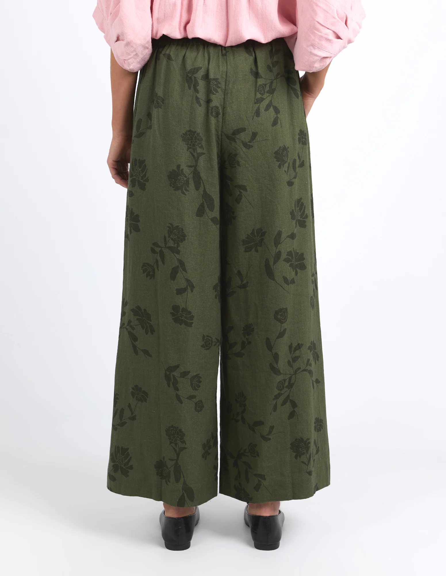 Elm Bramble Wide Leg Pant Bramble Print - Image 5