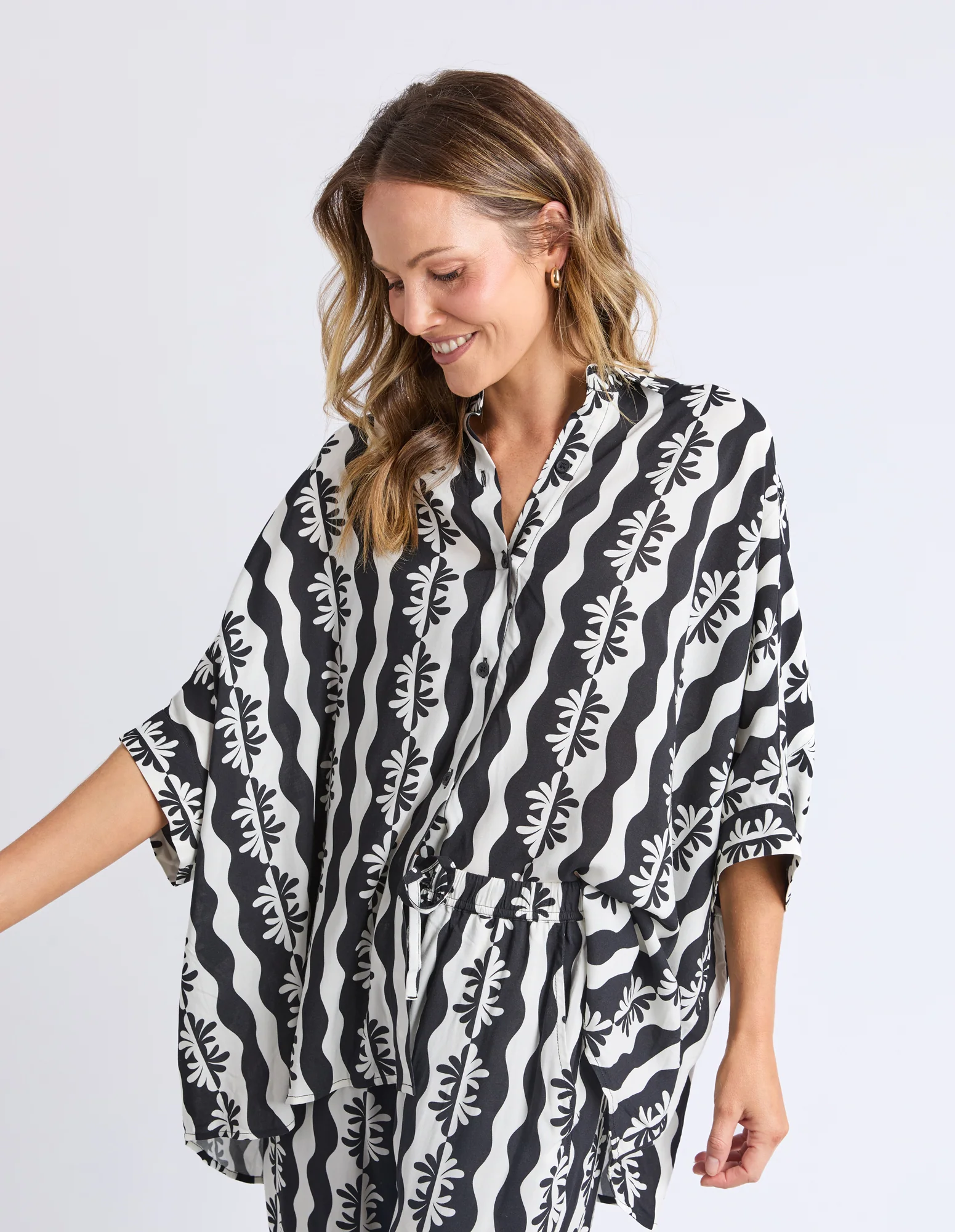 Elm Casa Shirt Black - Image 7