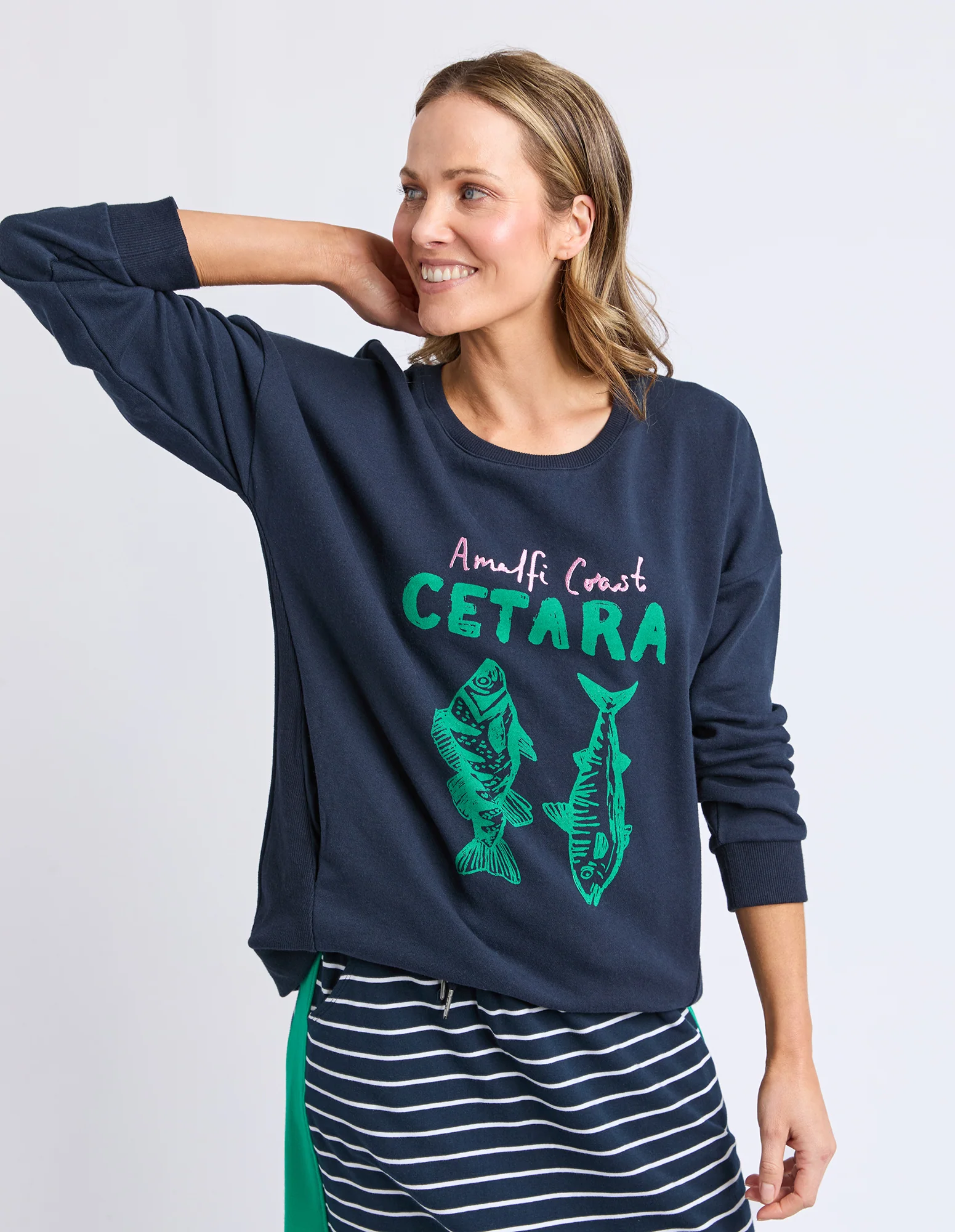 Elm Cetara Crew Navy - Image 2